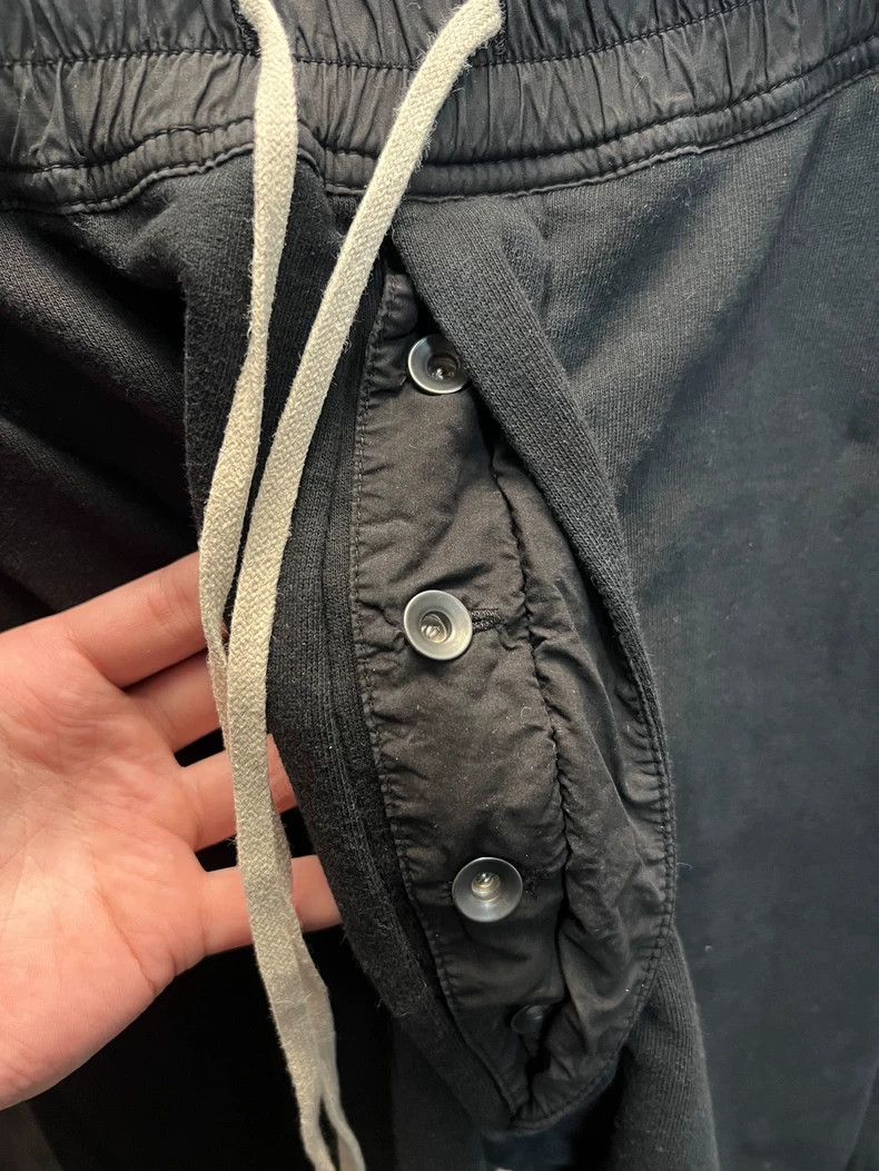 Rick Owens rick Owens size xs Fleece multi-thread flying squirrel trou Size US 28 / EU 44 - 3 Thumbnail
