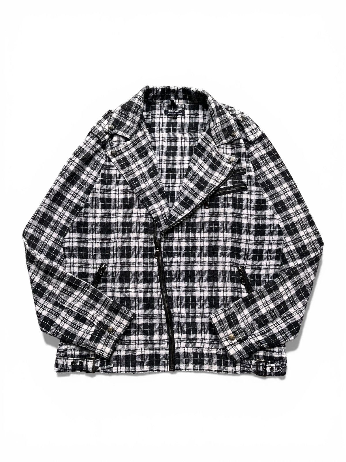 In The Attic In The Attic Asyimetrical Bikers Jacket Size US M / EU 48-50 / 2 - 1 Thumbnail