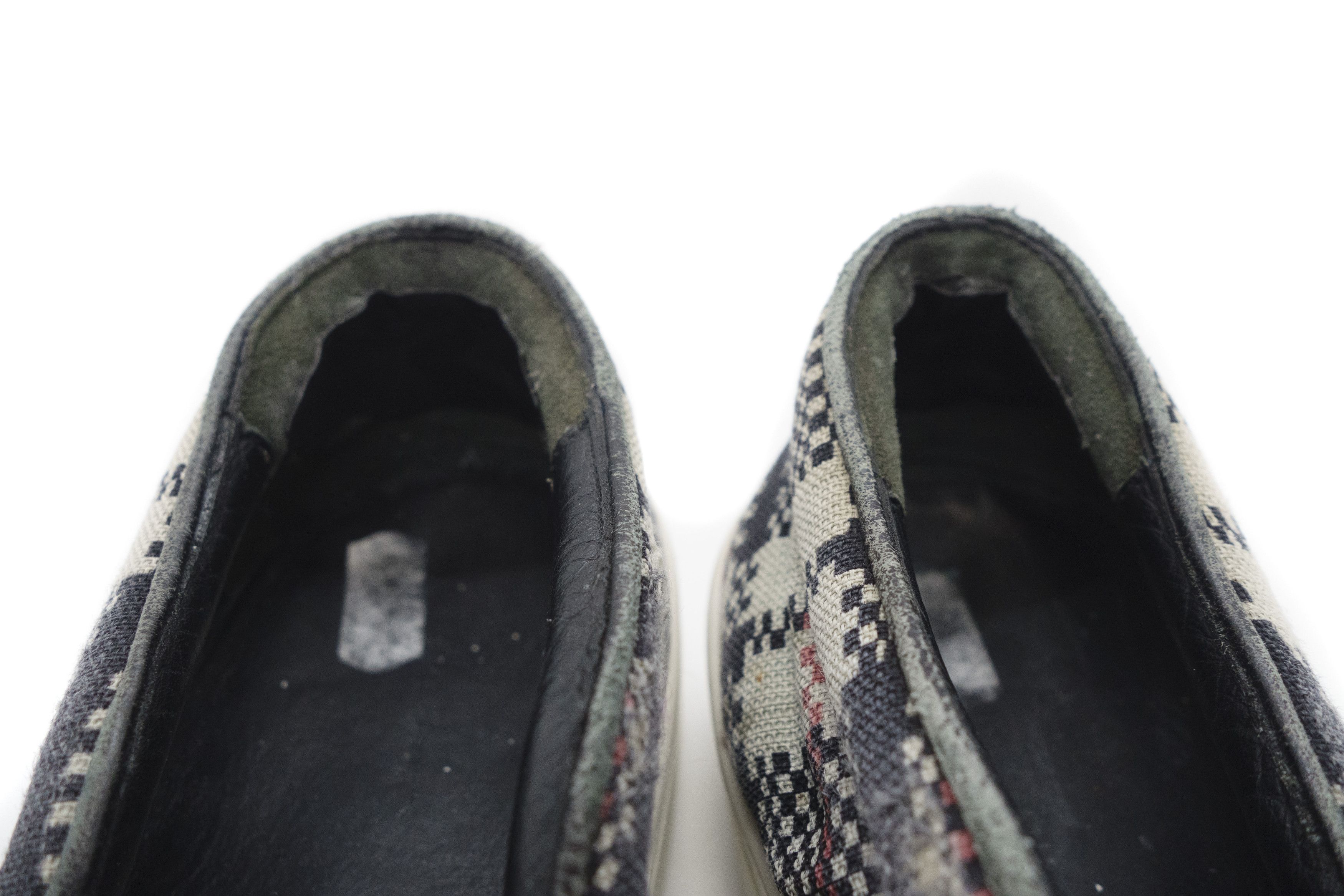 Celine × Hedi Slimane Hedi Slimane Era Plaid Skate Slip Ons Size US 8 / IT 38 - 7 Thumbnail