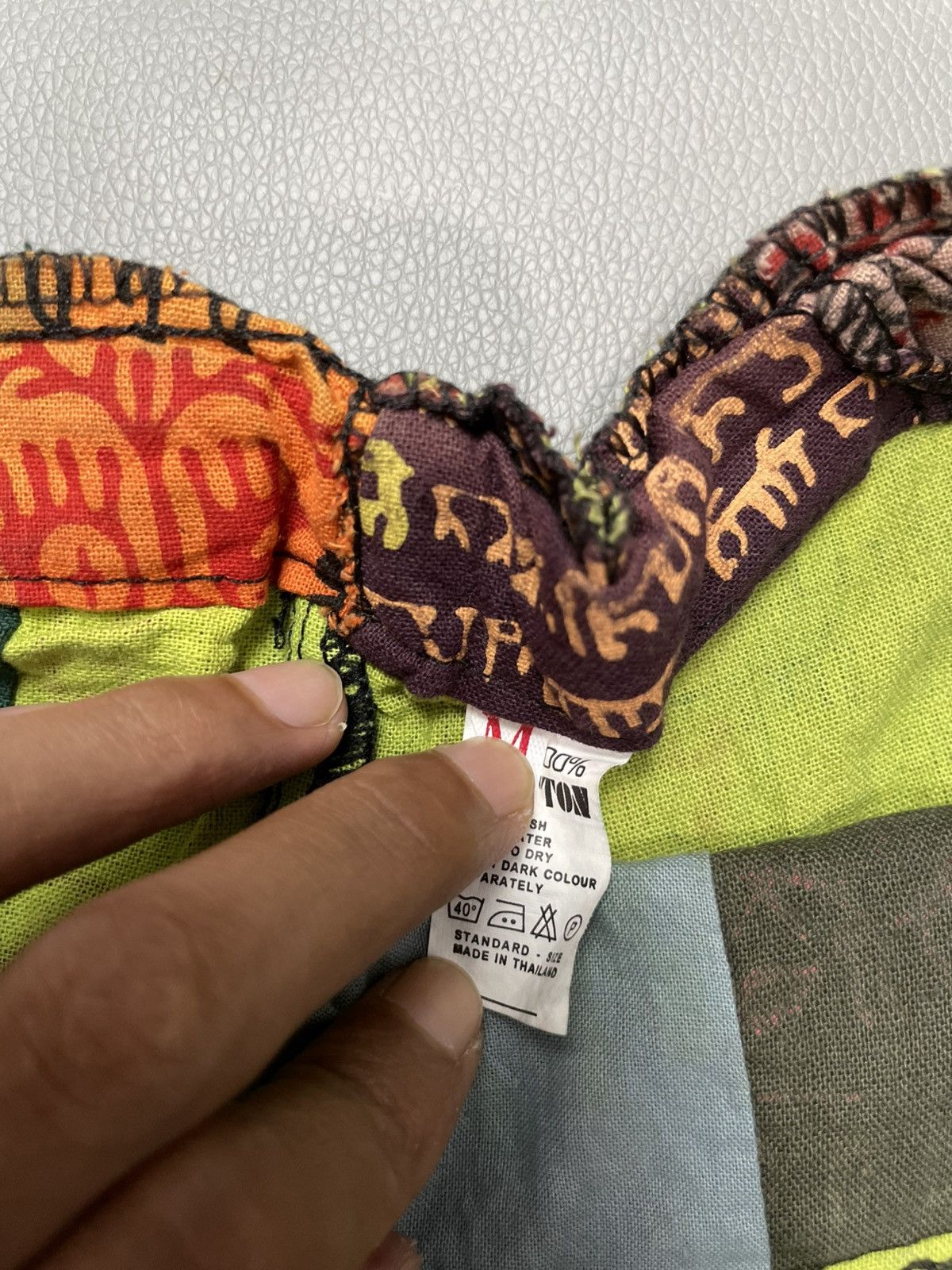 Vintage Vintage Hippie Patchwork Pants Size US 30 / EU 46 - 4 Thumbnail