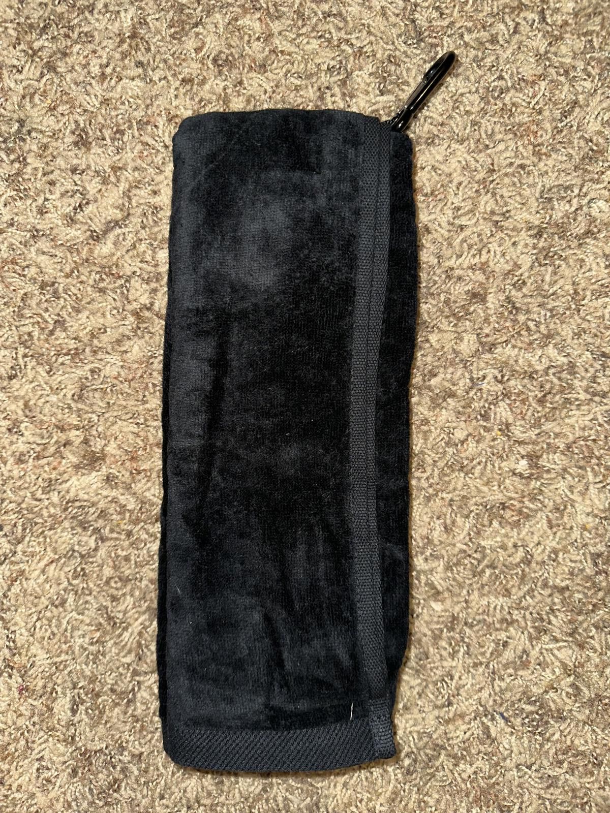 Nike Nike Performance Golf Black Towel Size ONE SIZE - 3 Thumbnail
