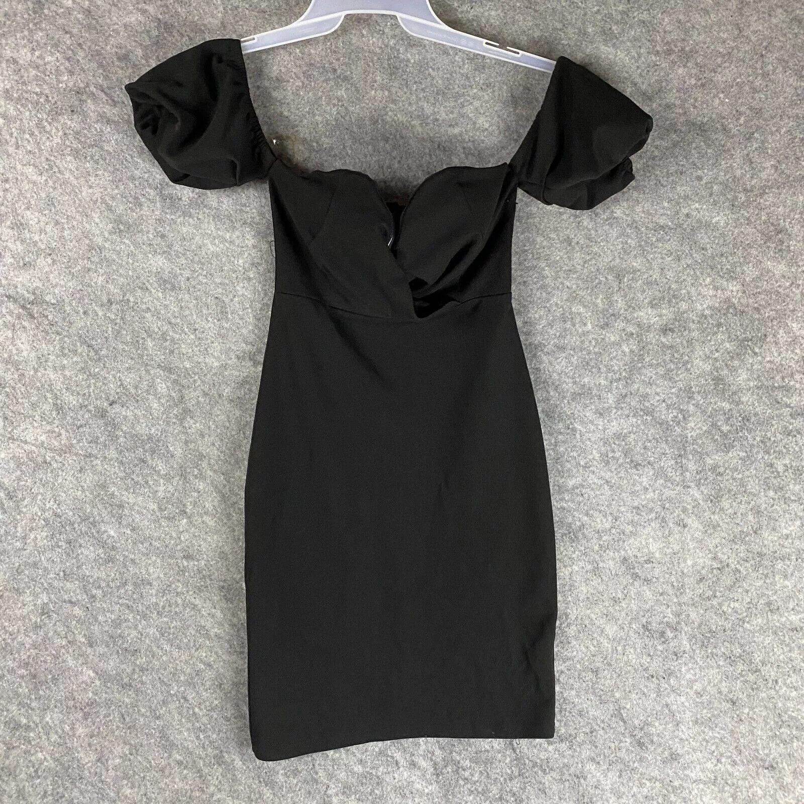 Other Haute Monde Dress Small Women's Polyester Blend Black S Size S / US 4 / IT 40 - 1 Thumbnail