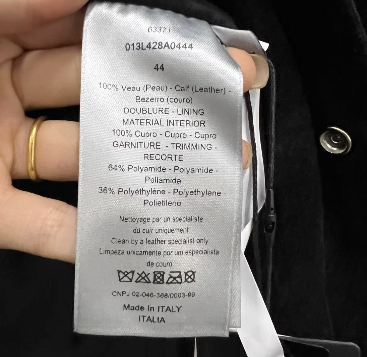 Dior Dior suede jacket J41 Size US S / EU 44-46 / 1 - 4 Thumbnail