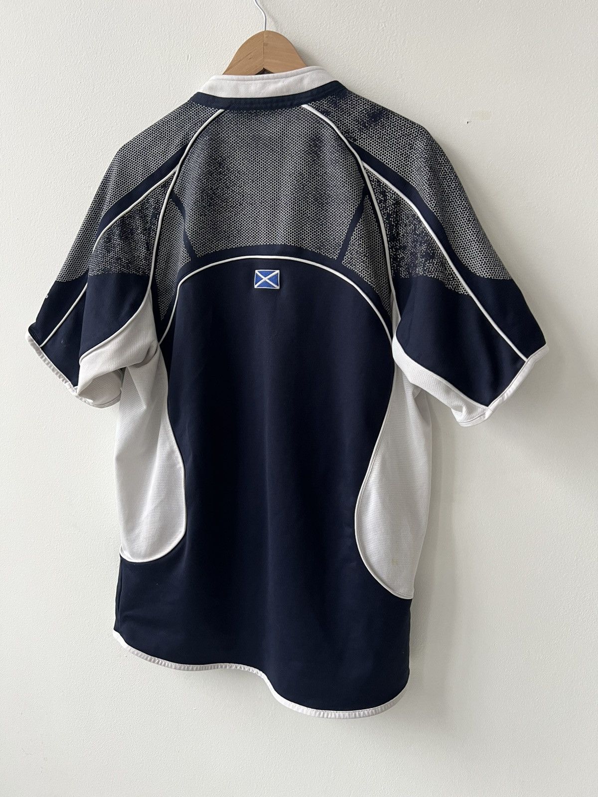 Canterbury of New Zealand × Vintage 🩸RARE🩸Canterbury Scotland Rugby 2008 Vintage Jersey Size US L / EU 52-54 / 3 - 5 Thumbnail