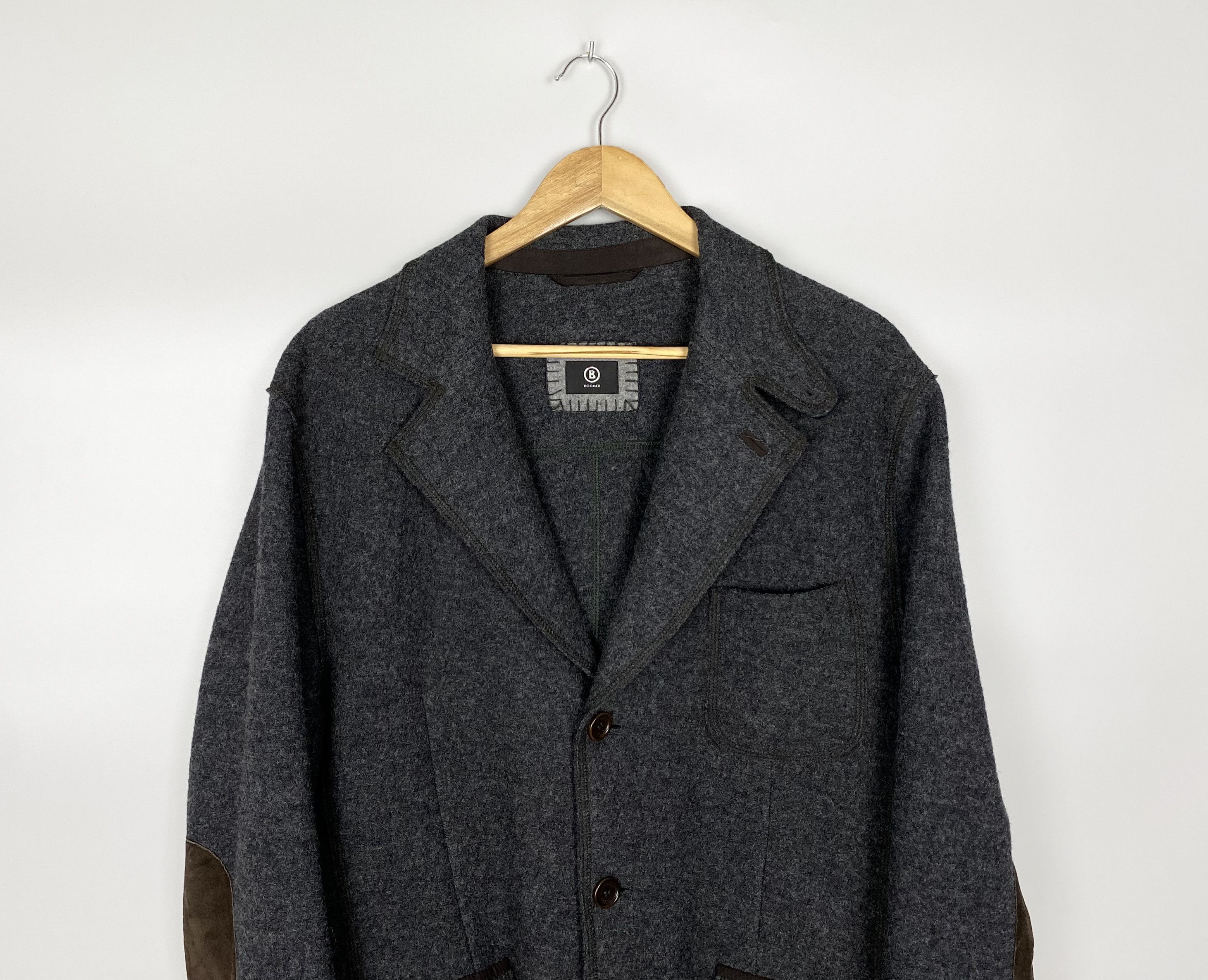 Bogner BOGNER Wool Luxury Jacket Size US L / EU 52-54 / 3 - 4 Thumbnail