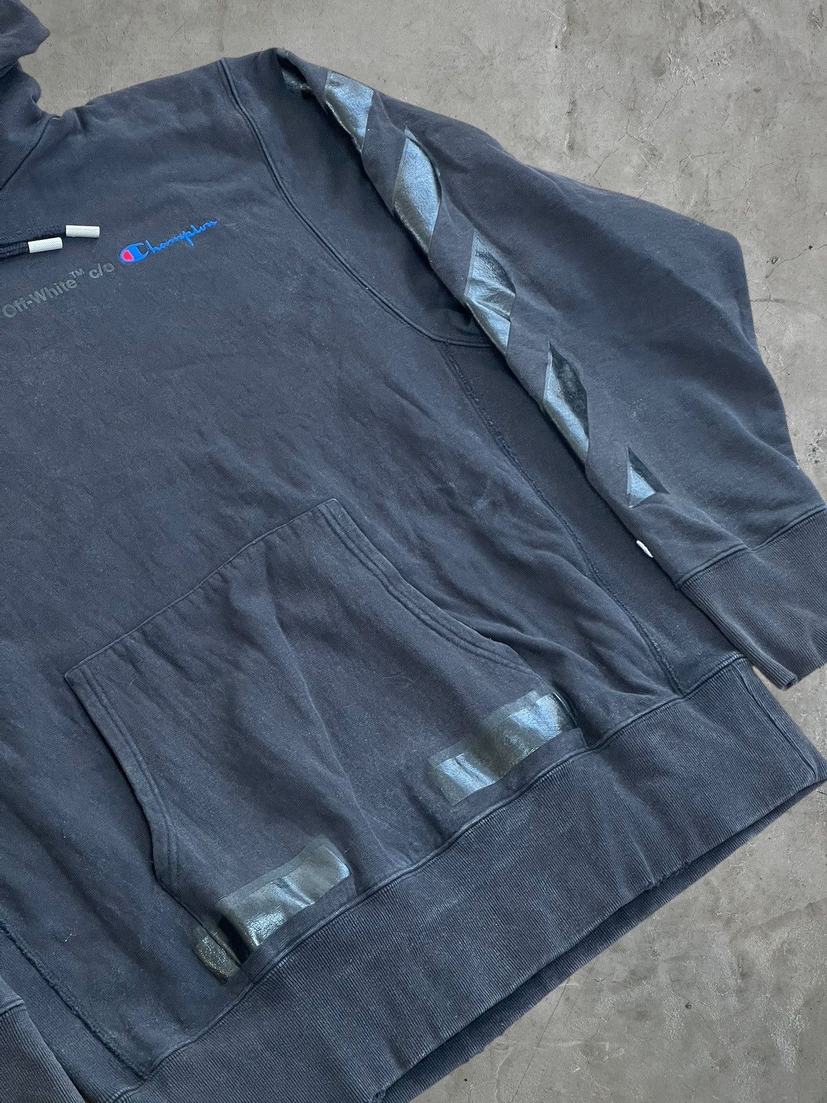 Off-White Off-White OG Champion Hoodie Size US XXL / EU 58 / 5 - 4 Thumbnail