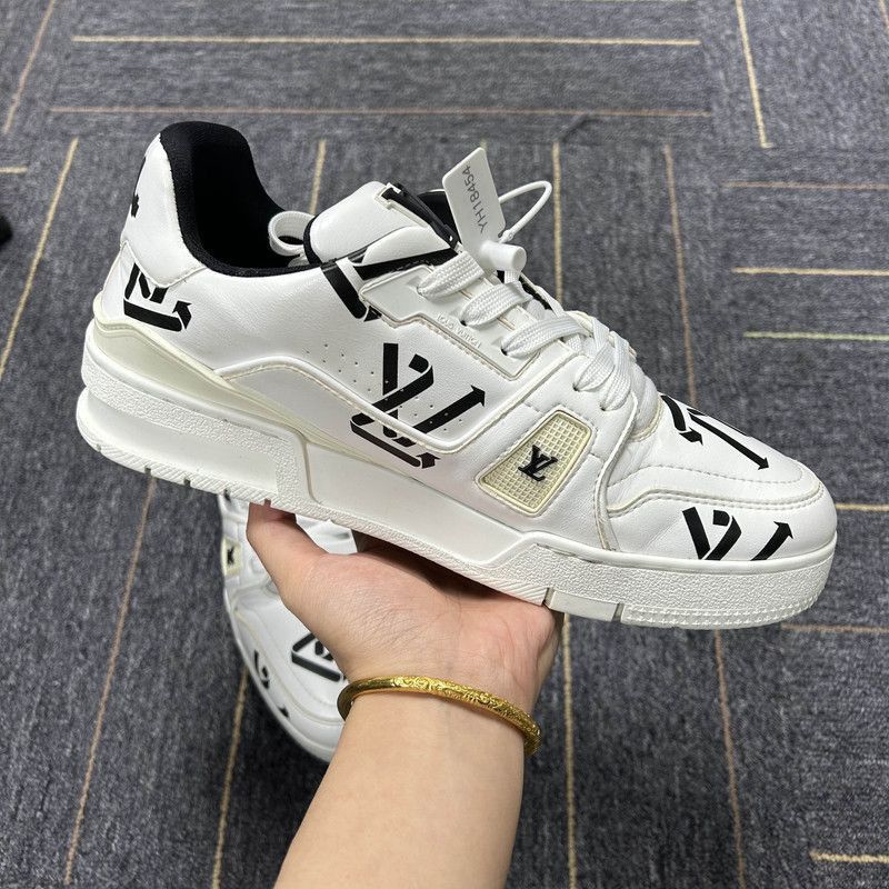 Louis Vuitton Louis Vuitton Trainer Low-Top Fashion Sneakers -2508 Size US 8.5 / EU 41-42 - 7 Thumbnail