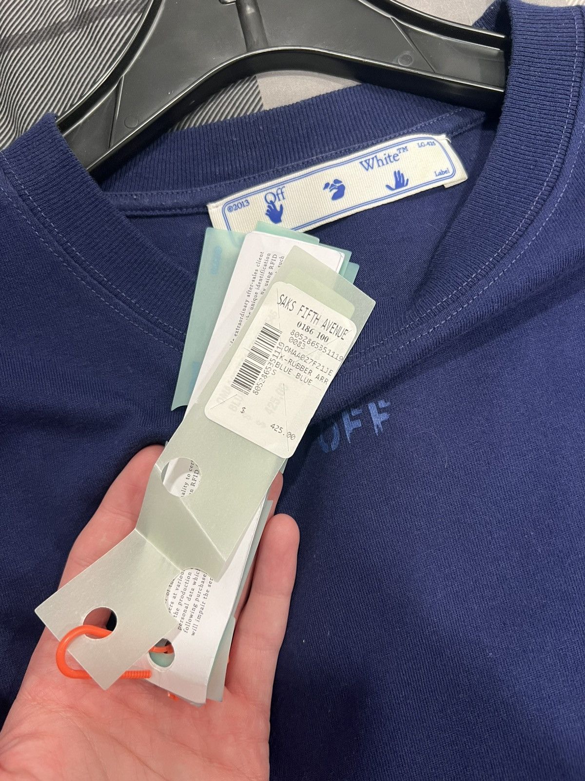 Off-White Off White Rubber Arrows T Shirt Size US S / EU 44-46 / 1 - 3 Thumbnail