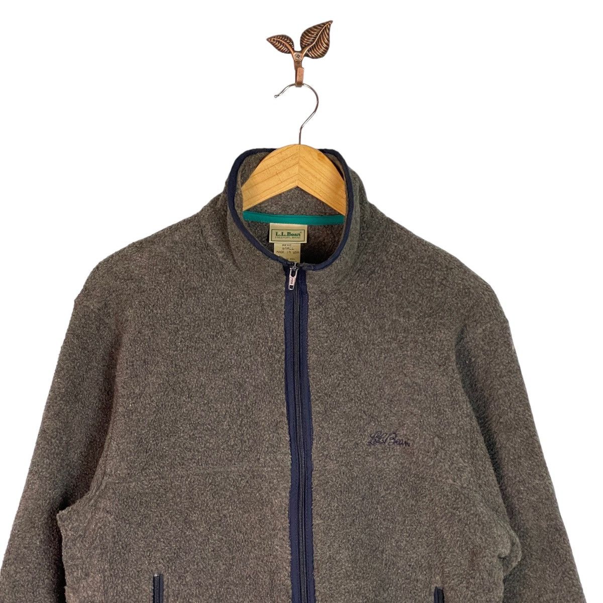 L.L. Bean L.L. Bean Freeport Maine Fleece Zipper Jacket Size US S / EU 44-46 / 1 - 3 Thumbnail