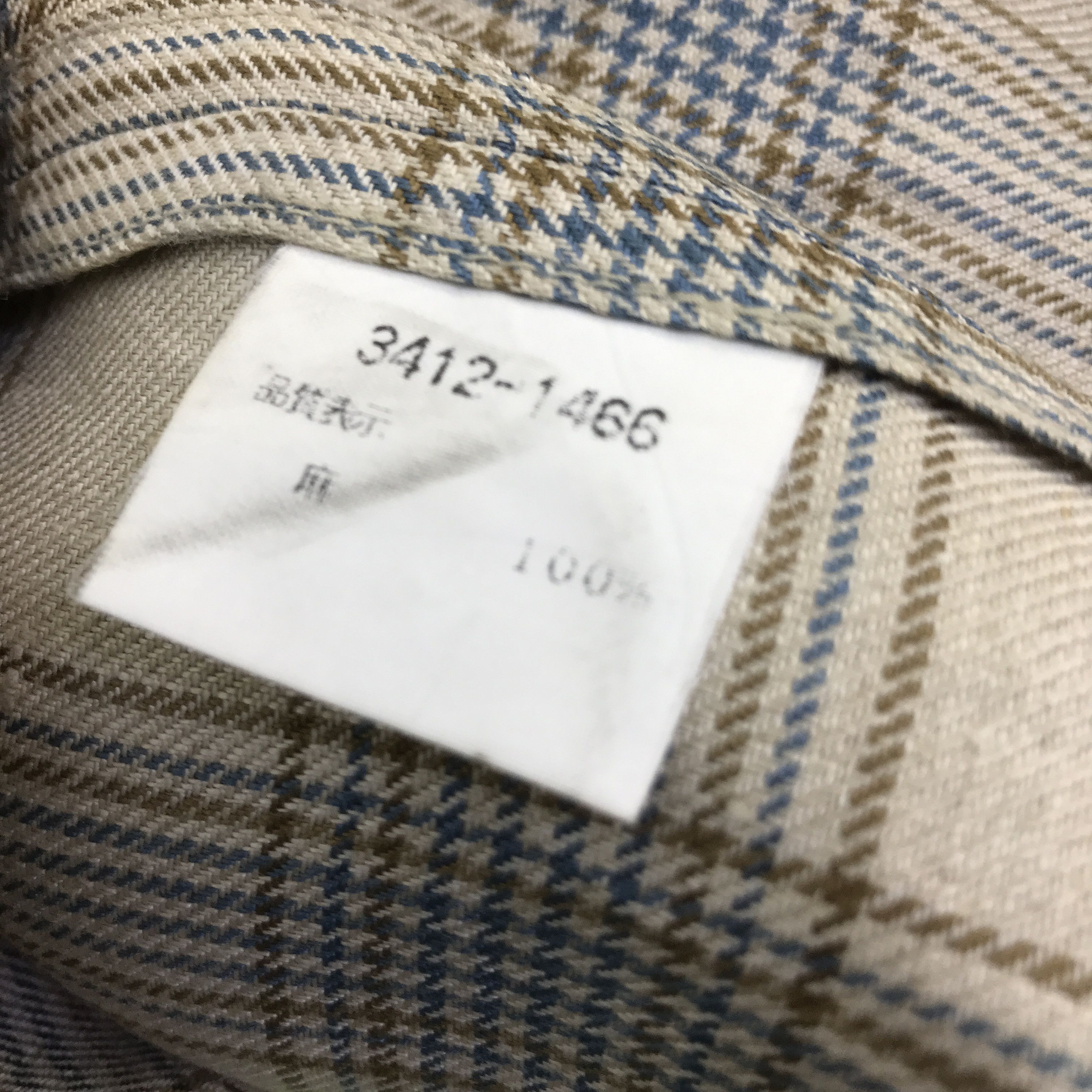 Kenzo Kenzo paris Tartan Blazer Coat jacket K109B13 Size US L / EU 52-54 / 3 - 11 Thumbnail