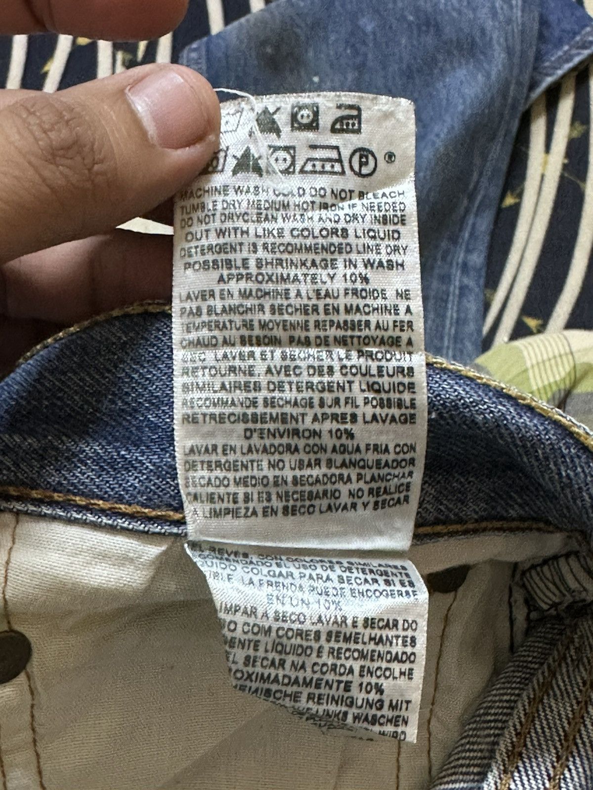 Levi's Vintage Clothing Vintage Levi’s 501 Mudwash Distressed Denim Size US 31 - 10 Thumbnail
