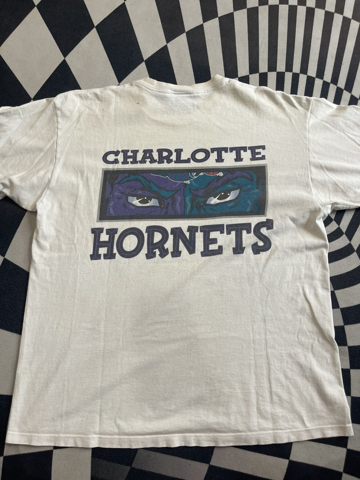 Starter ULTRA RARE VINTAGE CHARLOTTE HORNETS STARTER SHIRT L/XL Size US XL / EU 56 / 4 - 6 Thumbnail