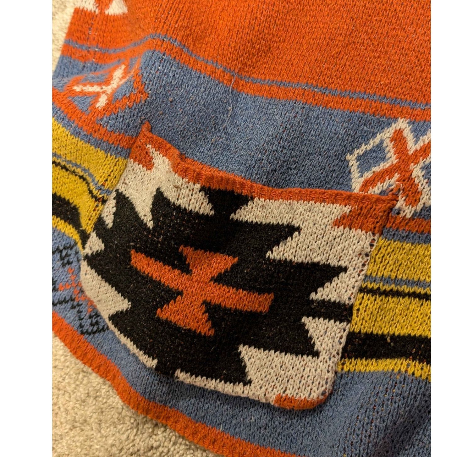 Other Woven Baja Poncho Hoodie Mens 3XL Size US XXL / EU 58 / 5 - 3 Thumbnail
