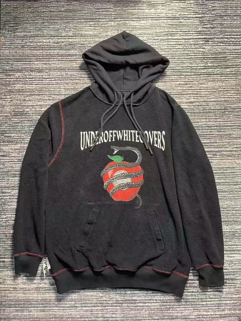 Undercover OFF-WHITE x Undercover two-sided skeleton hoodie Size US L / EU 52-54 / 3 - 3 Thumbnail