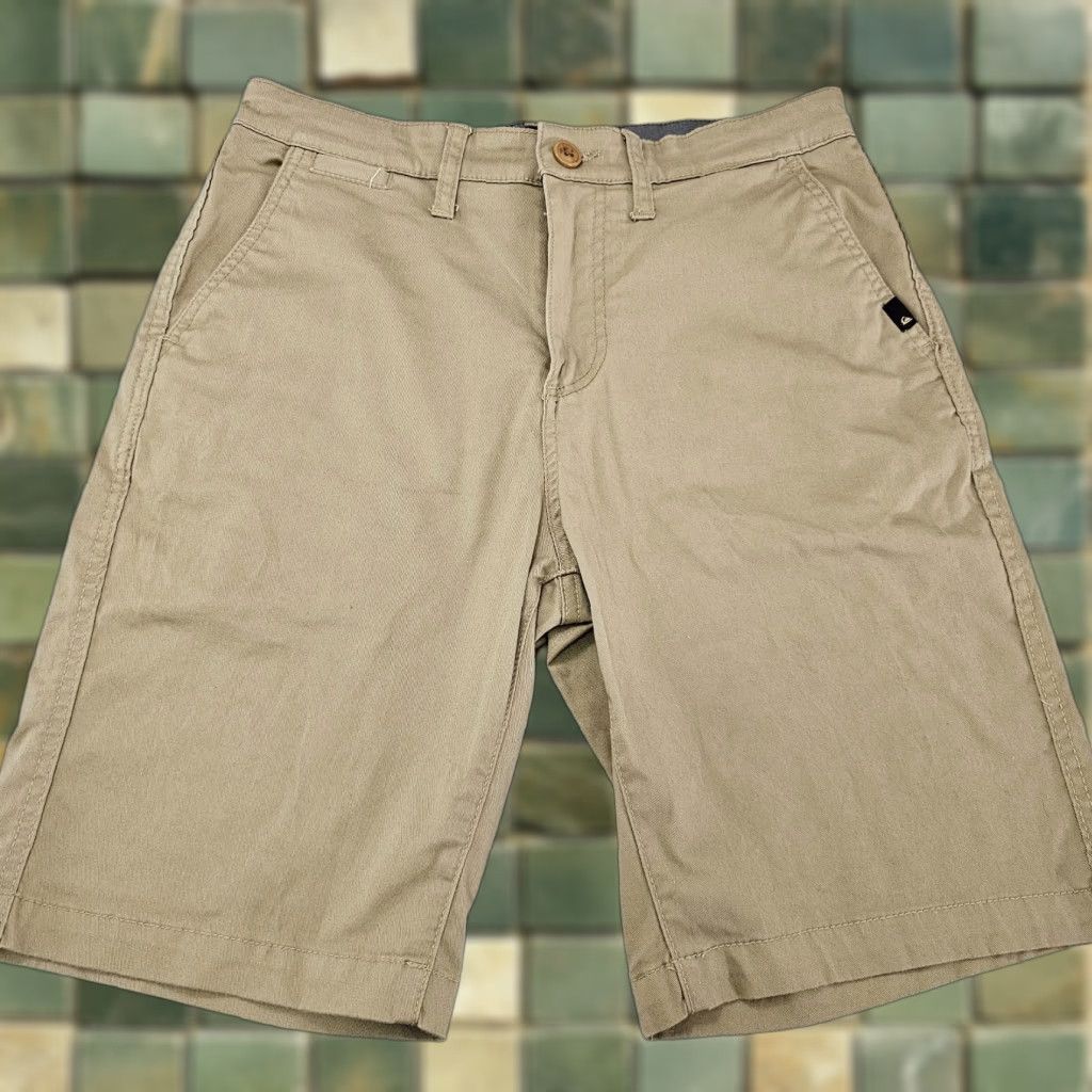 Quiksilver Quiksilver Shorts Mens Size 30 Khaki Hybrid Amphibian Chino Skate Golf Casual Size US 30 / EU 46 - 1 Thumbnail
