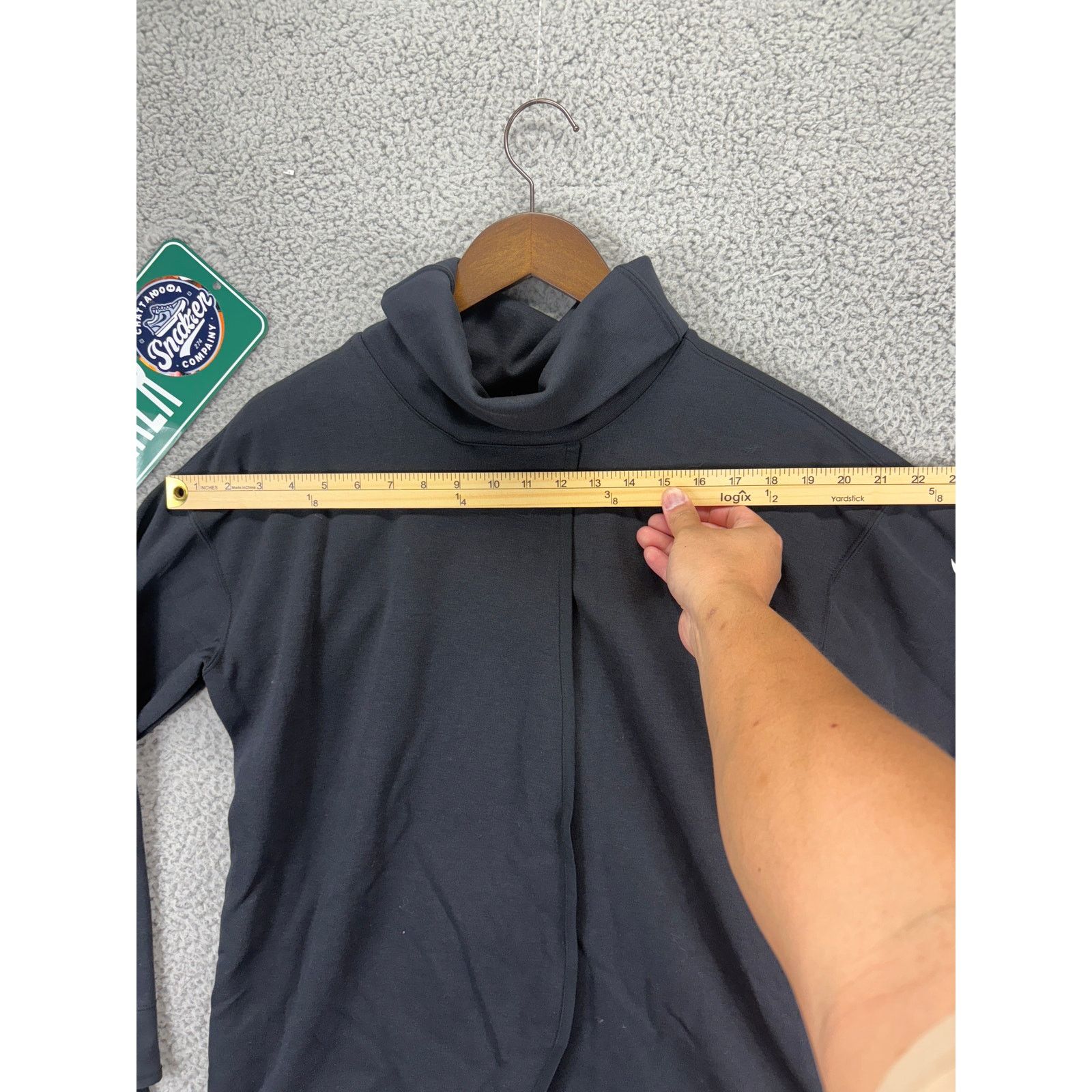Nike Nike Maternity Sweatshirt Womens Extra Small Black Pregnancy Size XS / US 0-2 / IT 36-38 - 3 Thumbnail