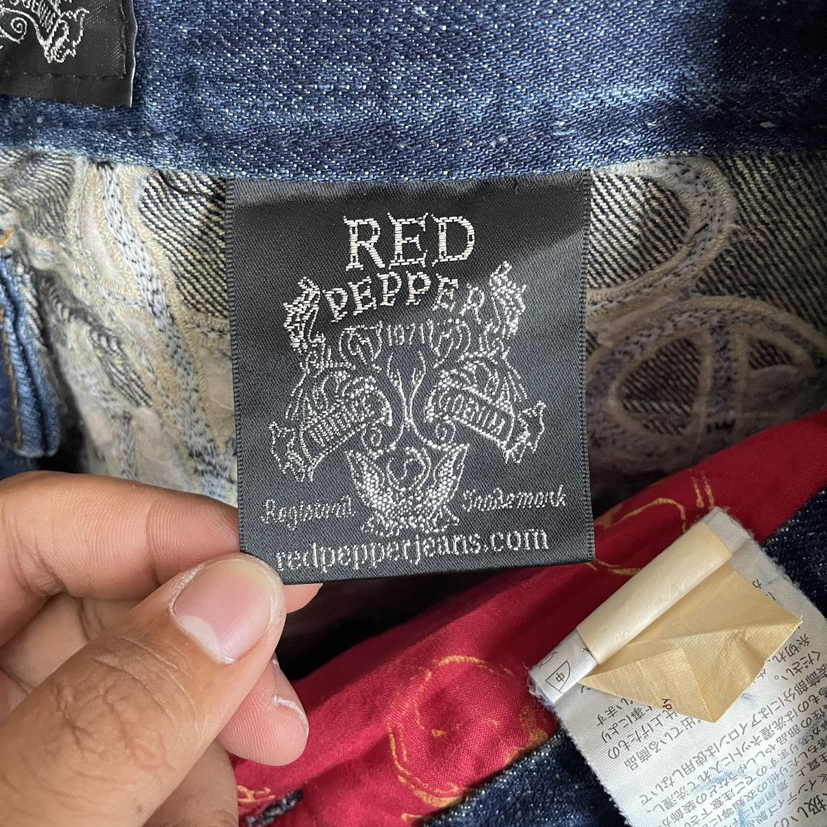 Ed Hardy Red Pepper X Ed hardy Denim Jeans Size US 32 / EU 48 - 7 Thumbnail