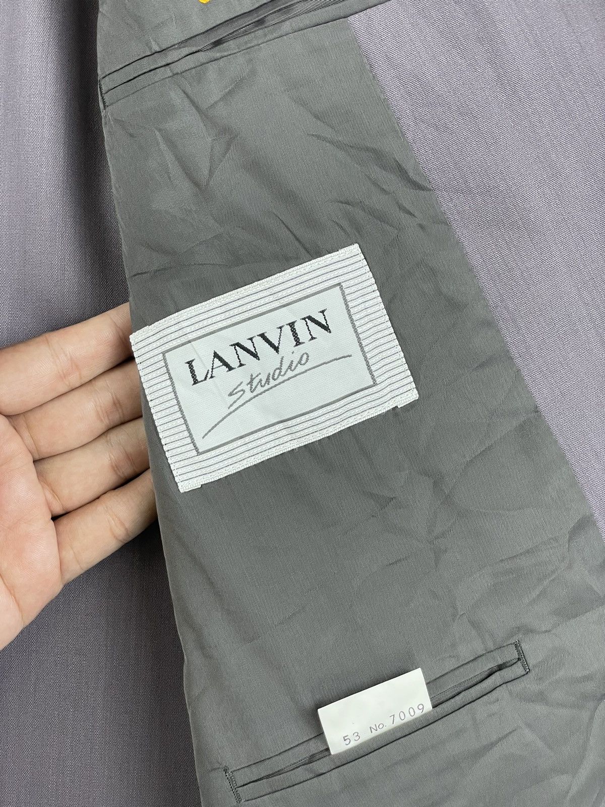 Lanvin × Vintage Vintage LANVIN STUDIO Luxury Brand Blazer Jacket Size US M / EU 48-50 / 2 - 14 Thumbnail