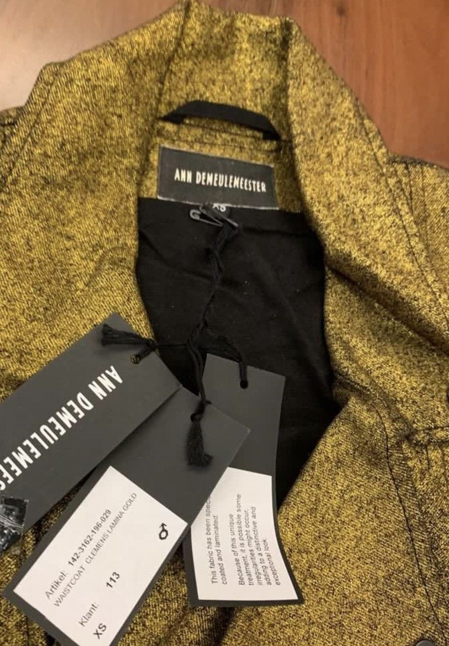 Ann Demeulemeester Ann Demeulemeester vests golden xs Chest 52cm Length 63cm Size XS / US 0-2 / IT 36-38 - 4 Thumbnail