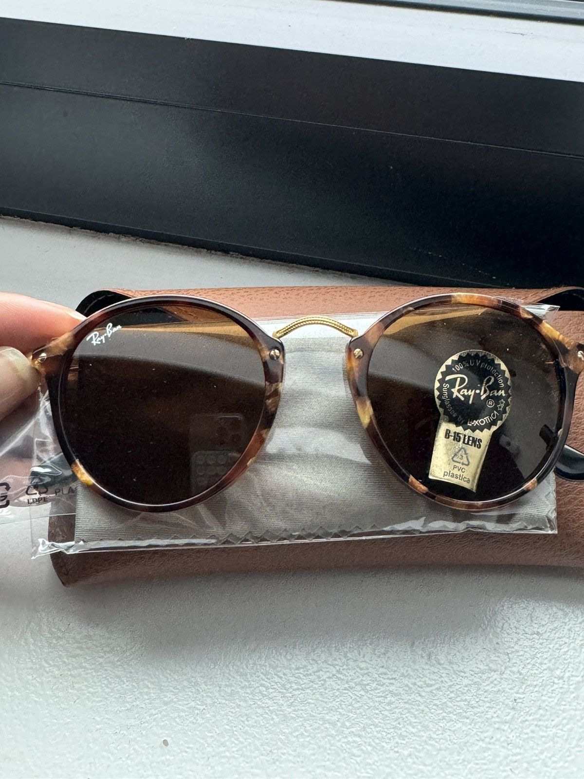 RayBan Rayban round tortoiseshell NEW Grailed