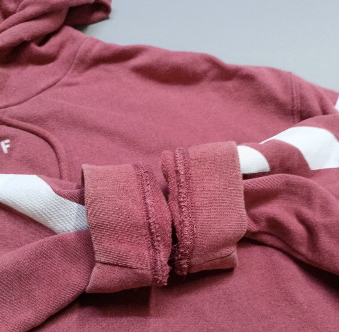 Off-White OFF-WHITE Diag Helvetica Over Hoodie Size US XS / EU 42 / 0 - 5 Thumbnail