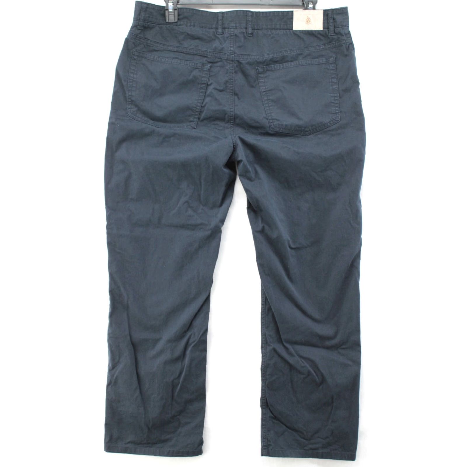 Robert Talbott VINTAGE Robert Talbott Ventana Pants Mens 40X29 Dark Blue Classic Stretch Casual Friday Size US 40 / EU 56 - 6 Thumbnail