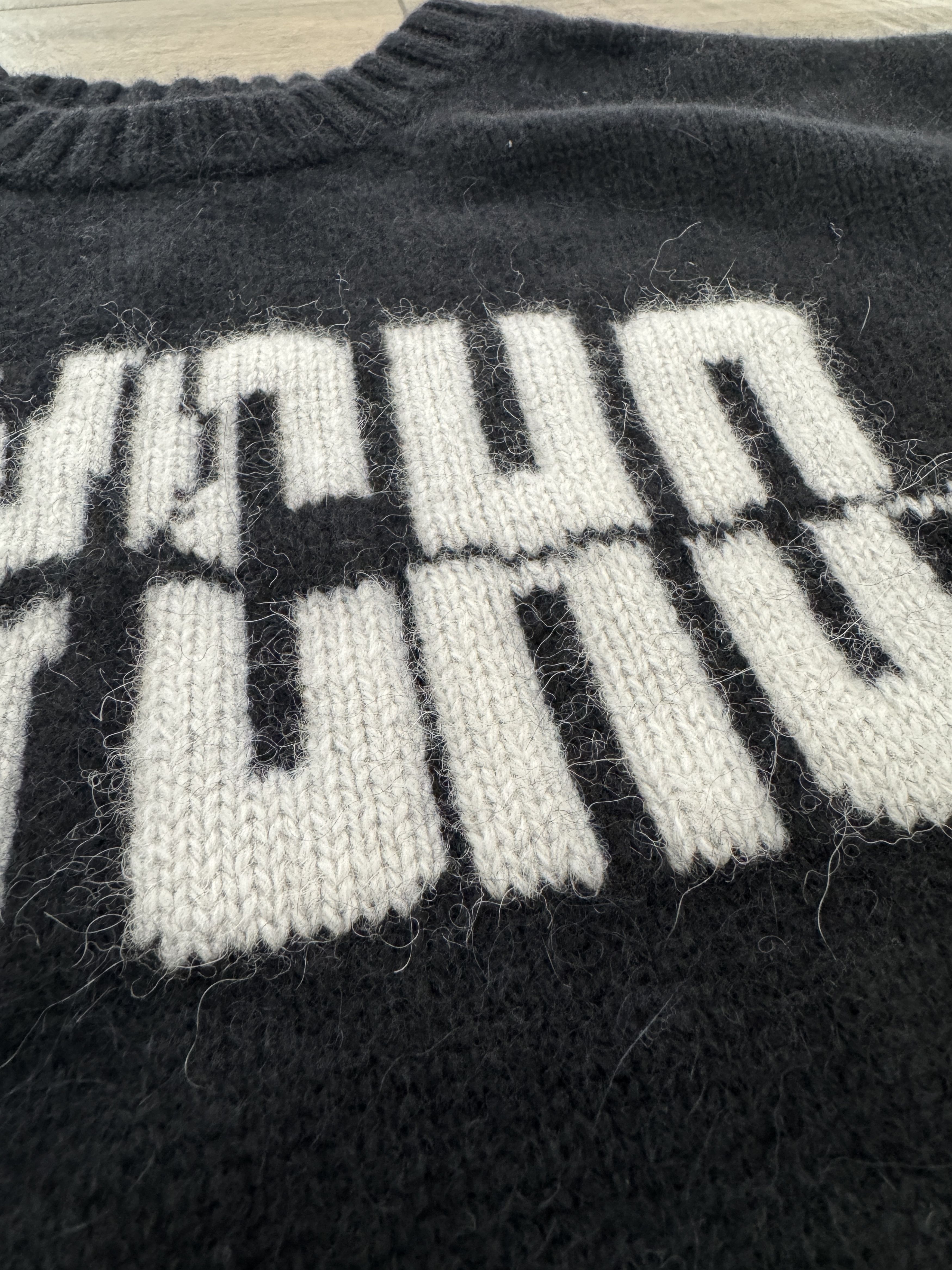 Undercover Undercover Psycho Alfred Hitchcock Alpaca Wool Sweater Size US L / EU 52-54 / 3 - 3 Thumbnail