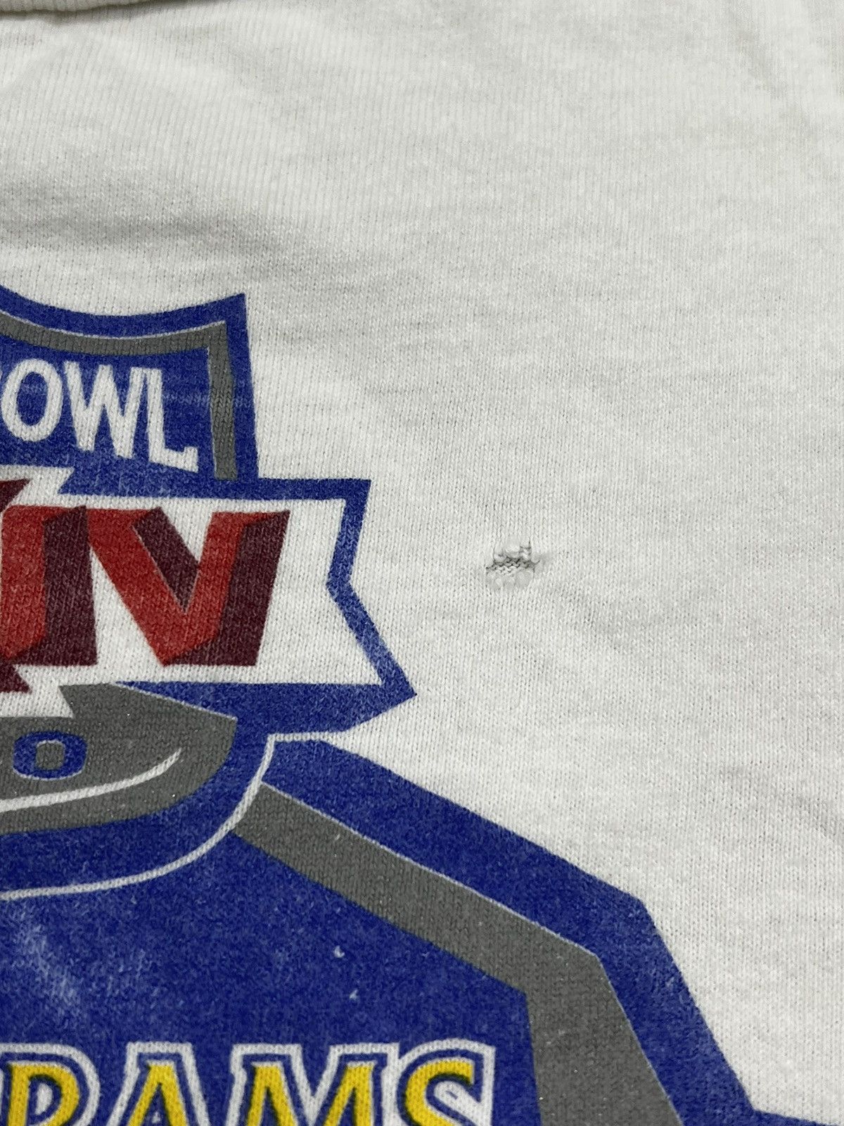 Fruit Of The Loom Vintage St Louis Rams Super Bowl XXXIV Tee Size US L / EU 52-54 / 3 - 3 Thumbnail
