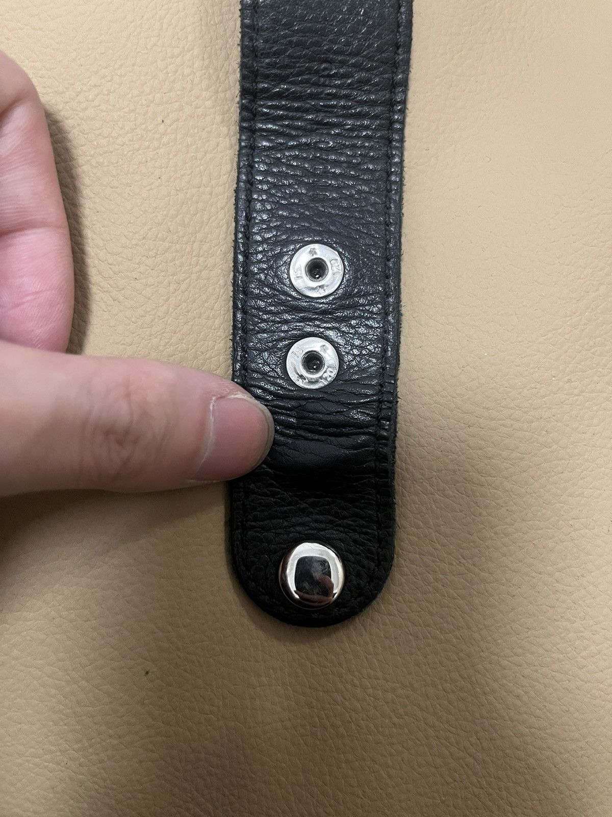Dolce & Gabbana × Vintage D&G DOLCE & GABBANA metal bottle opener leather bracelet Size ONE SIZE - 4 Thumbnail
