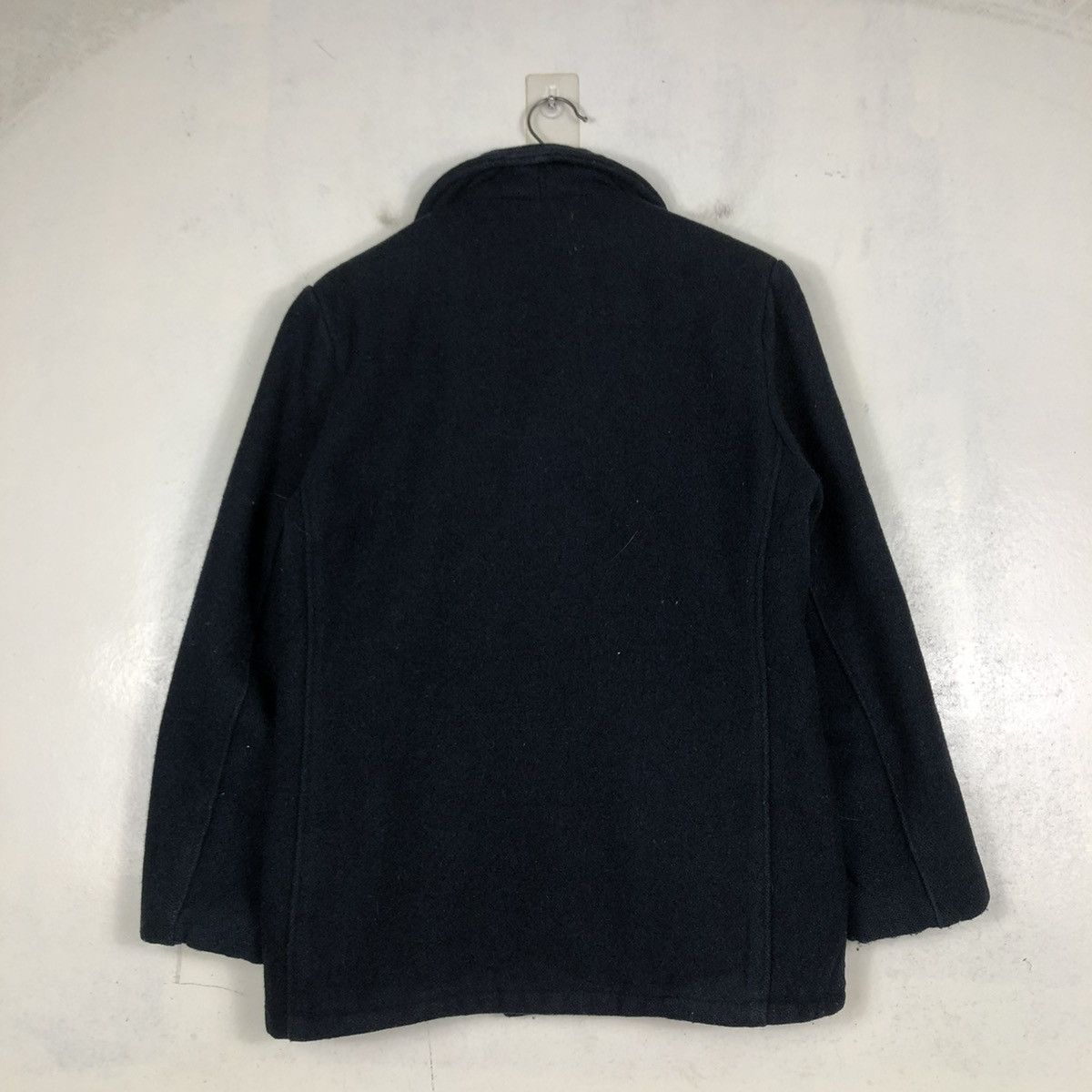 Schott 📌VINTAGE WOOL BIKER JACKET DOUBLE COLLAR SCHOTT USA Size US S / EU 44-46 / 1 - 9 Thumbnail