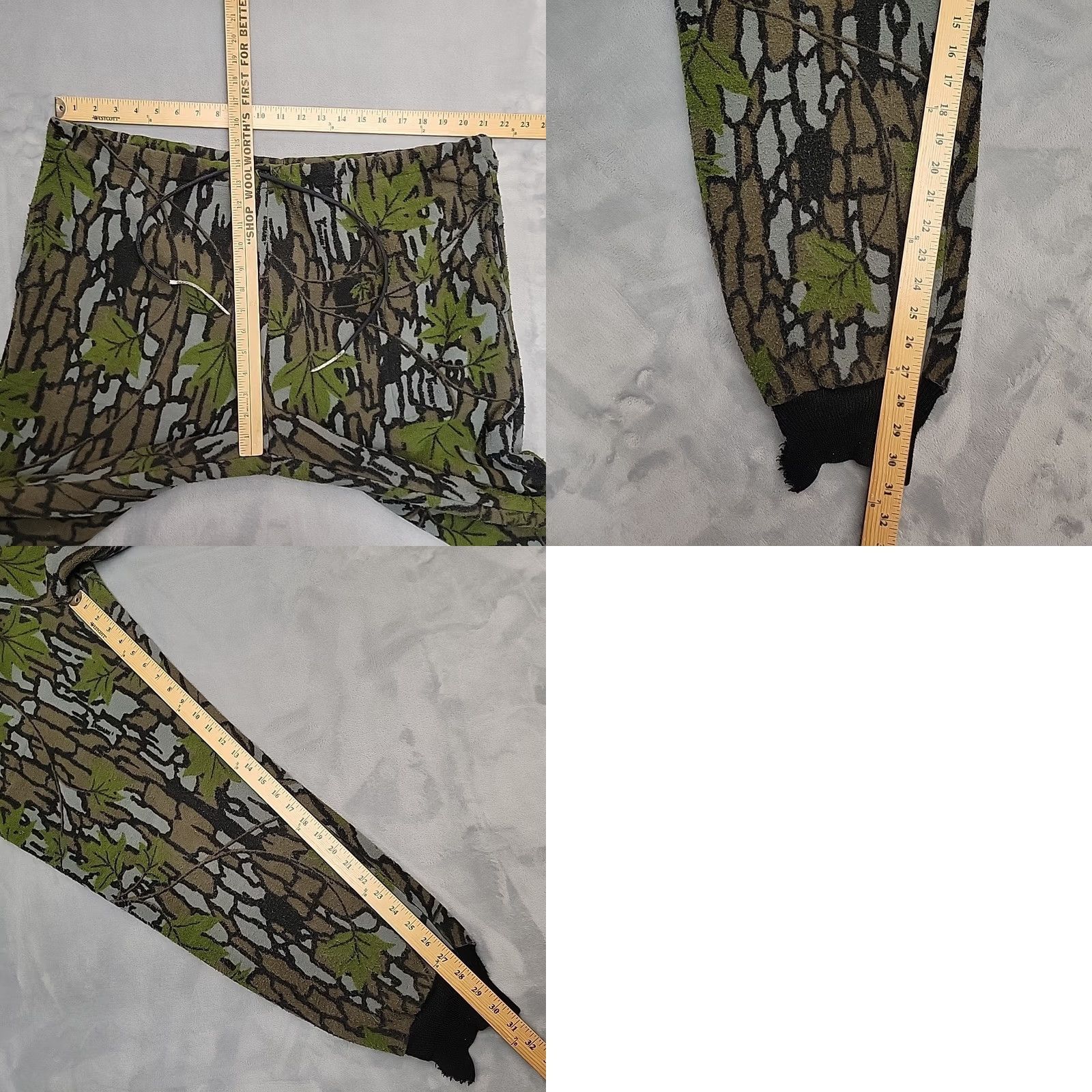 SafTbak VTG SafTBak Treebark Camo Pants Mens 40x30 Polartuff Fleece Hunting Made in USA Size US 40 / EU 56 - 9 Thumbnail