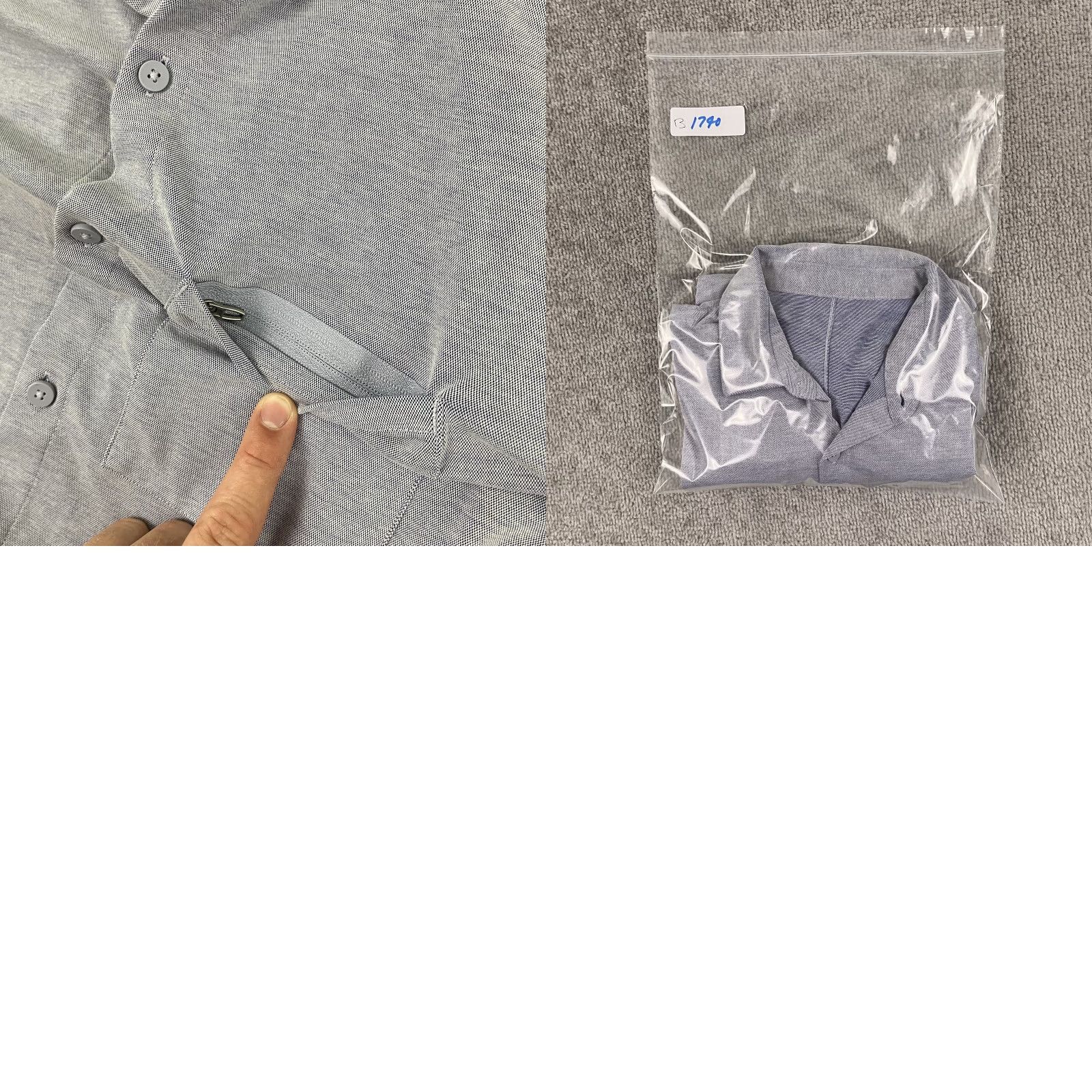 Lululemon Lululemon Shirt Mens Large Blue Performance Button Up Long Sleeve Stretch Casual Size US L / EU 52-54 / 3 - 8 Thumbnail