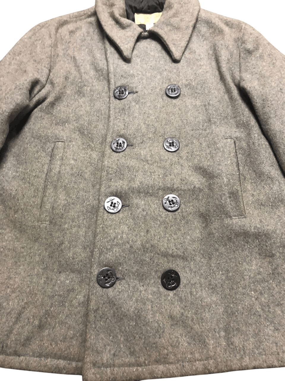 Naval Clothing Factory Vintage Naval Clothing Factory Pea Coat Wool Quilted Lined Size US M / EU 48-50 / 2 - 8 Thumbnail