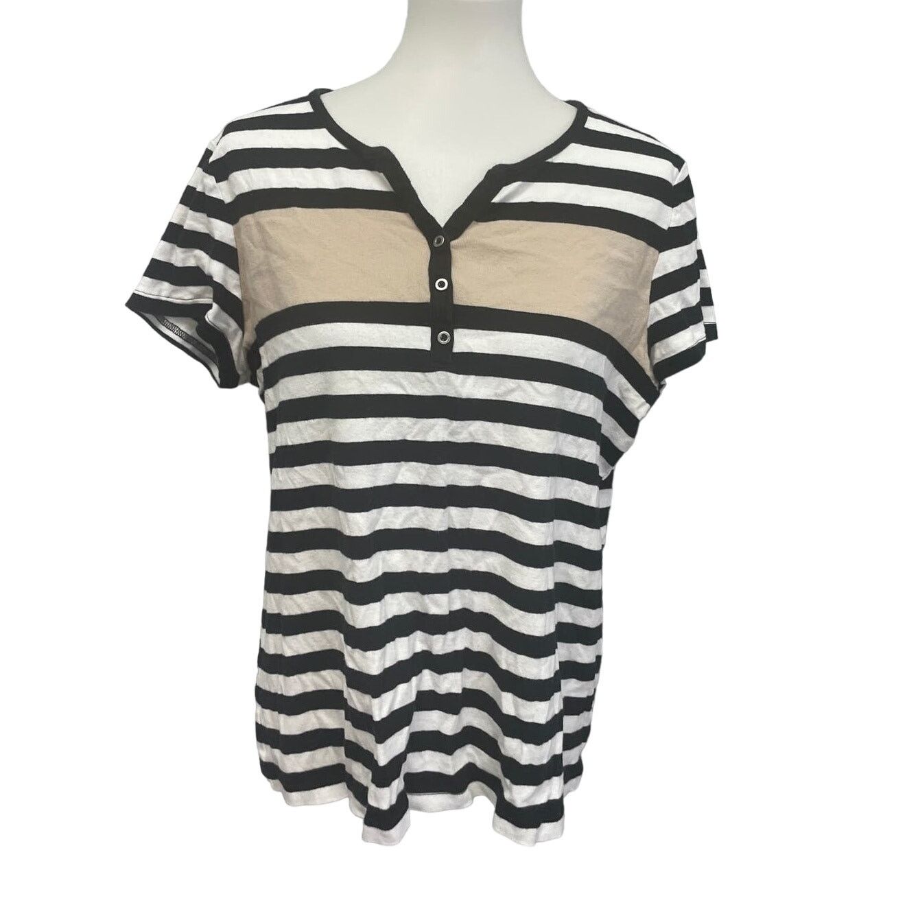 Croft & Barrow Lot of 2 Croft & Barrow Womens XL Cotton Blend Tops Size XL / US 12-14 / IT 48-50 - 2 Thumbnail