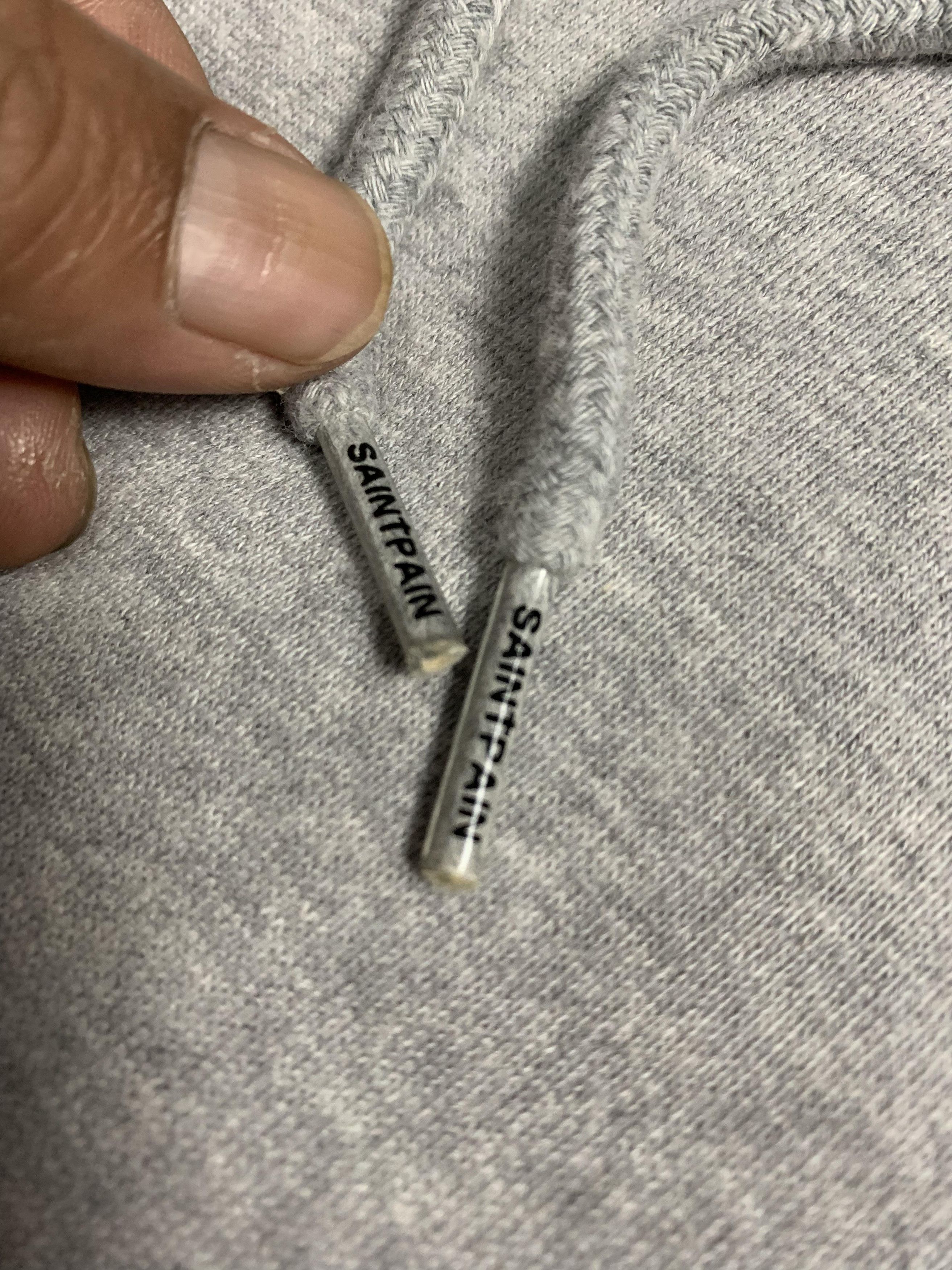 Japanese Brand Saint Paint Hoodie Off White Essentials Style Size US L / EU 52-54 / 3 - 3 Thumbnail
