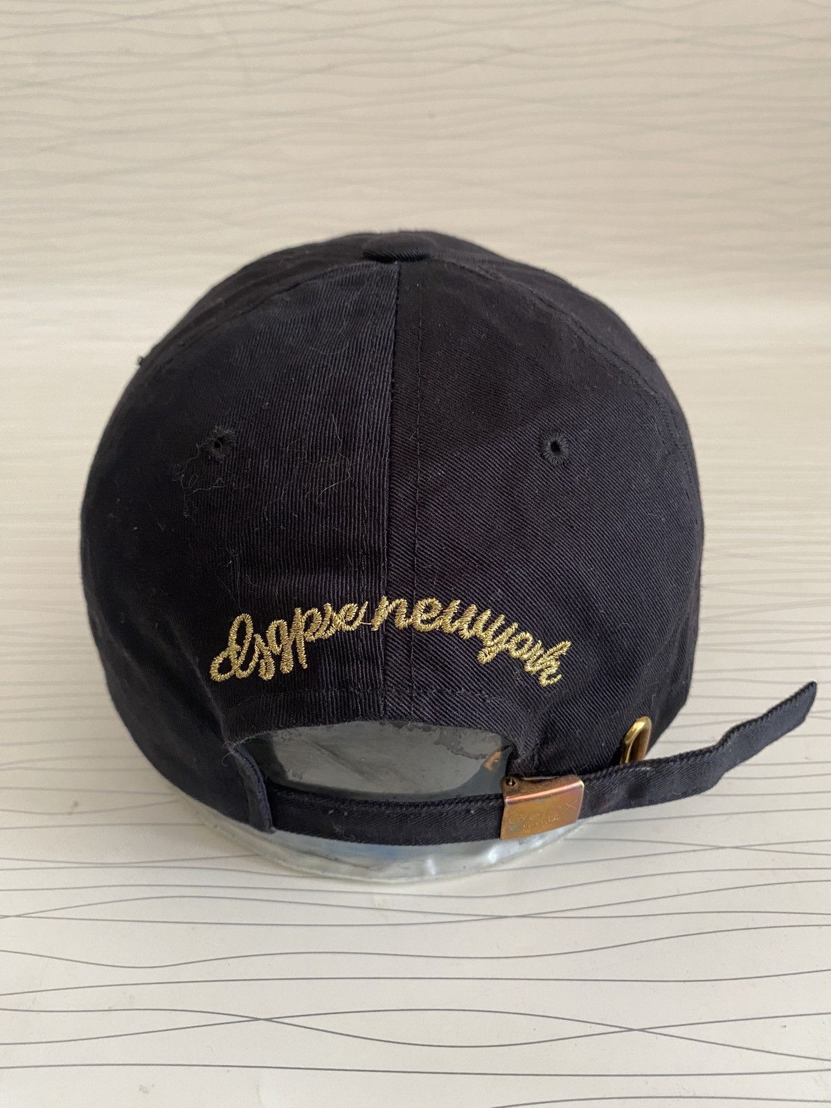 If Six Was Nine GGPX Glamorous Studded Logo Baseball Cap Black – New York Size ONE SIZE - 7 Thumbnail