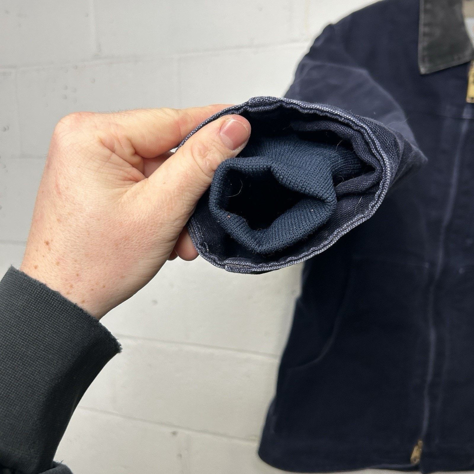 Carhartt Y2K Carhartt Sherpa-Lined Ridge Coat “Midnight Blue” Size US S / EU 44-46 / 1 - 9 Thumbnail
