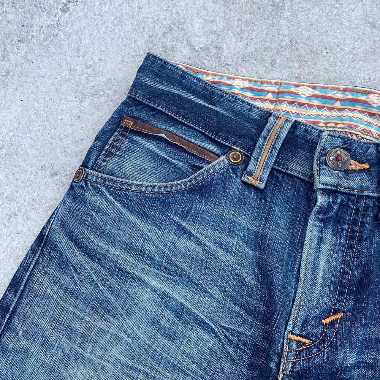 If Six Was Nine Vintage Edwin Exclusive Vintage Distressed Denim Size US 32 / EU 48 - 11 Thumbnail