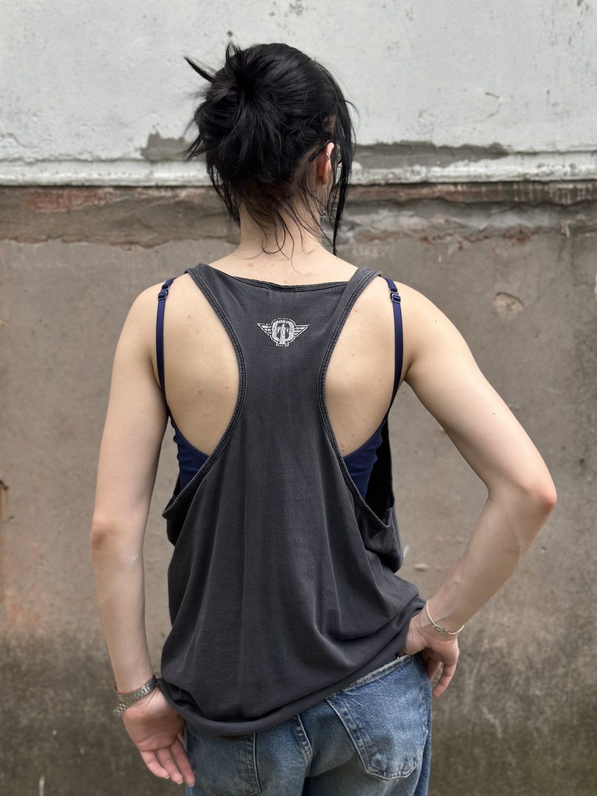 Tapout VTG Japanese Style Tapout Tank Top Sleeves Size L Y2K 00s Size US L / EU 52-54 / 3 - 2 Thumbnail