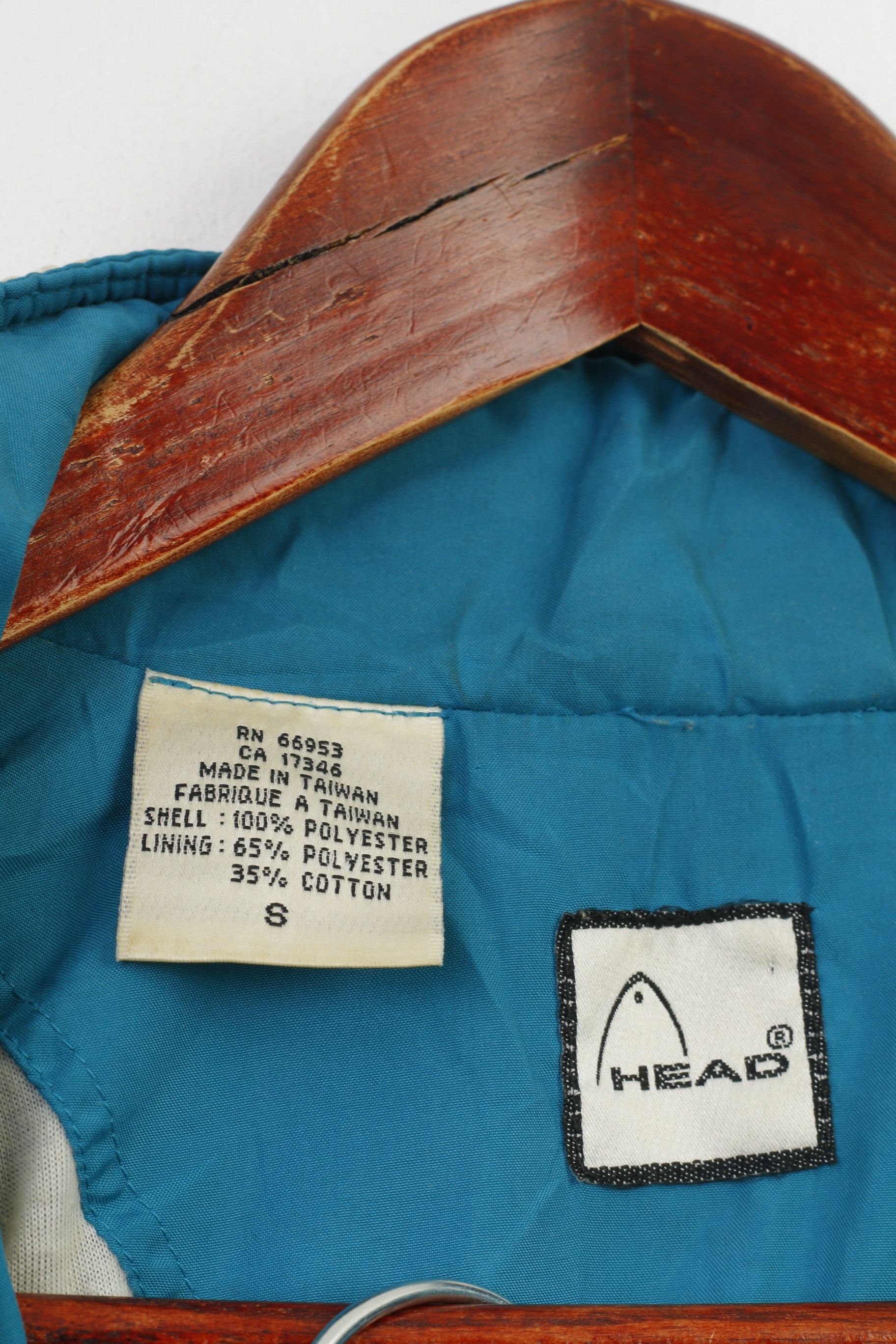 Vintage Head Women S Tracksuit Set Turquoise Sweatpants Jacket 10986 Size 25" / US 0 / IT 36 - 8 Thumbnail