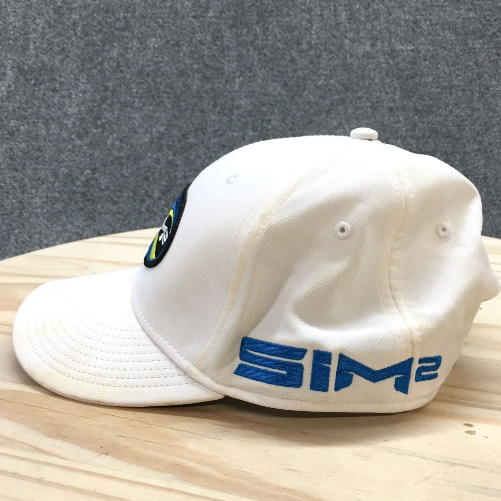 TaylorMade Taylor Made SIM 2 Baseball Cap Hat Mens White OS Curved Brim Embroidered Logo Size ONE SIZE - 7 Thumbnail