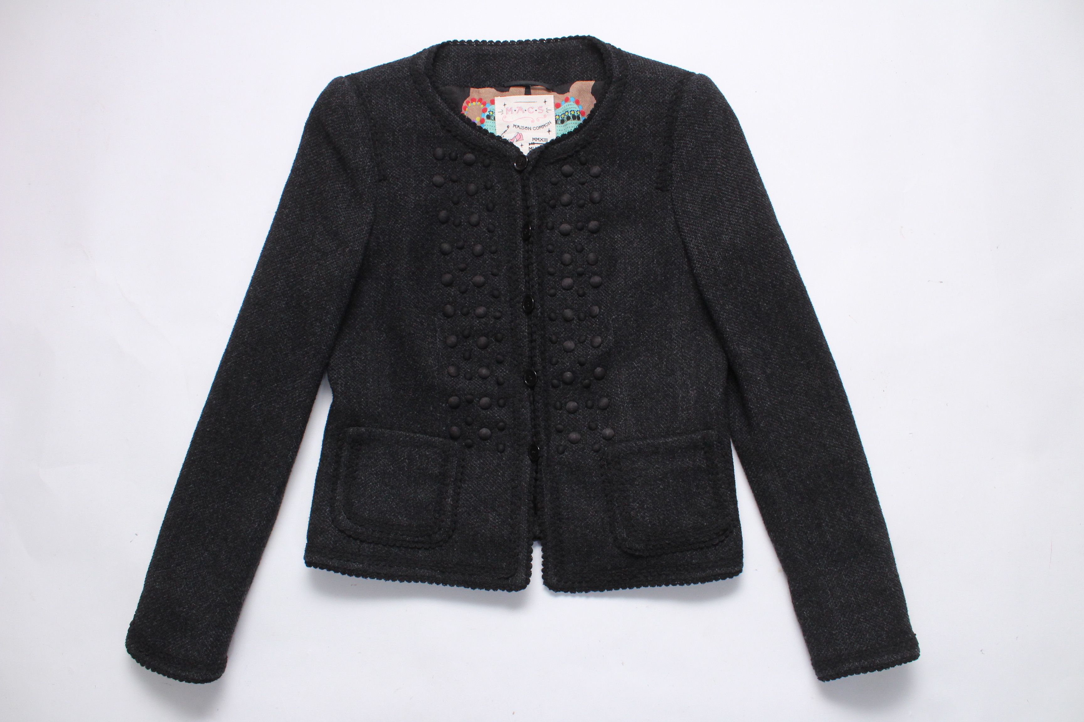 Vintage Maison Common Blazer Jacket Size 34 Size XS / US 0-2 / IT 36-38 - 5 Thumbnail
