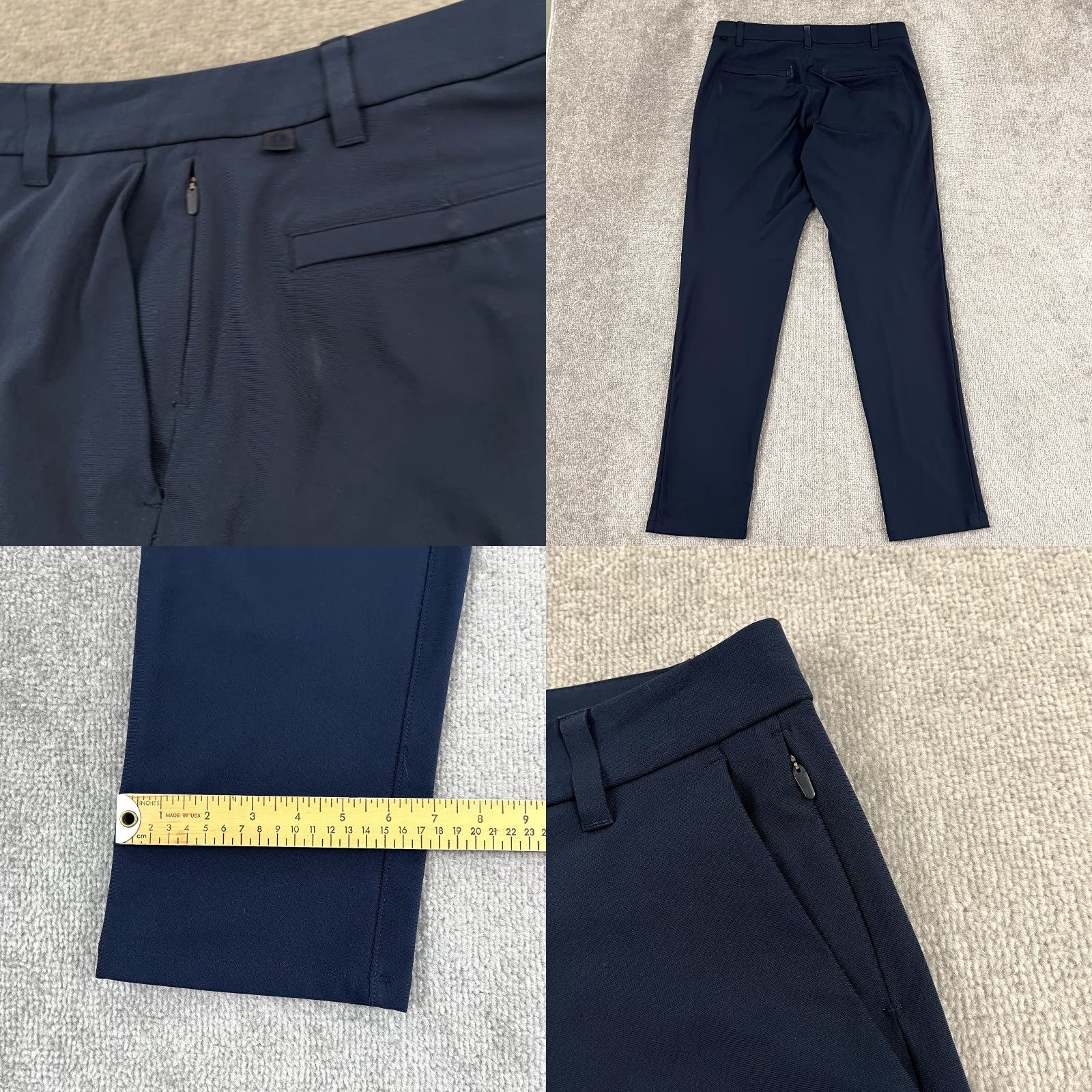 Lululemon LULULEMON Pants Mens 32x32 Navy Blue Commission Classic Golf Travel Performance Shirt? Size US 32 / EU 48 - 8 Thumbnail