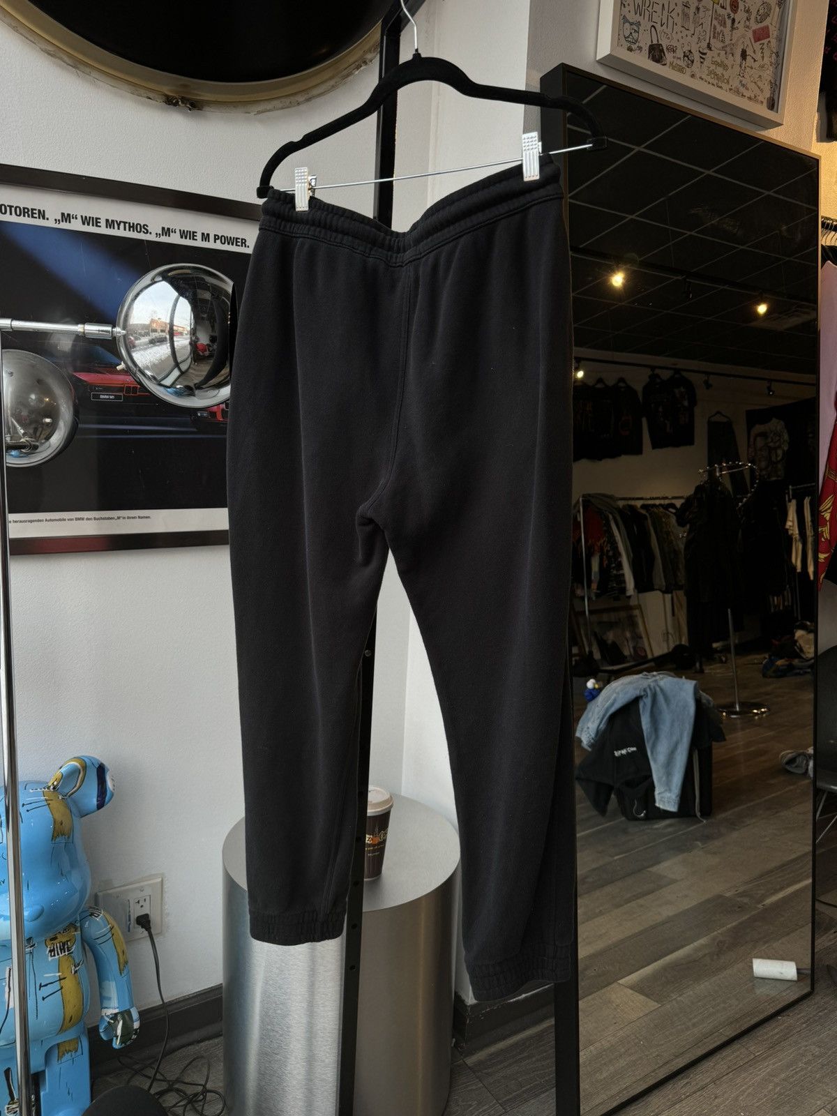 Burberry Burberry England Logo Black Sweatpants - Size Small Size US 32 / EU 48 - 6 Thumbnail