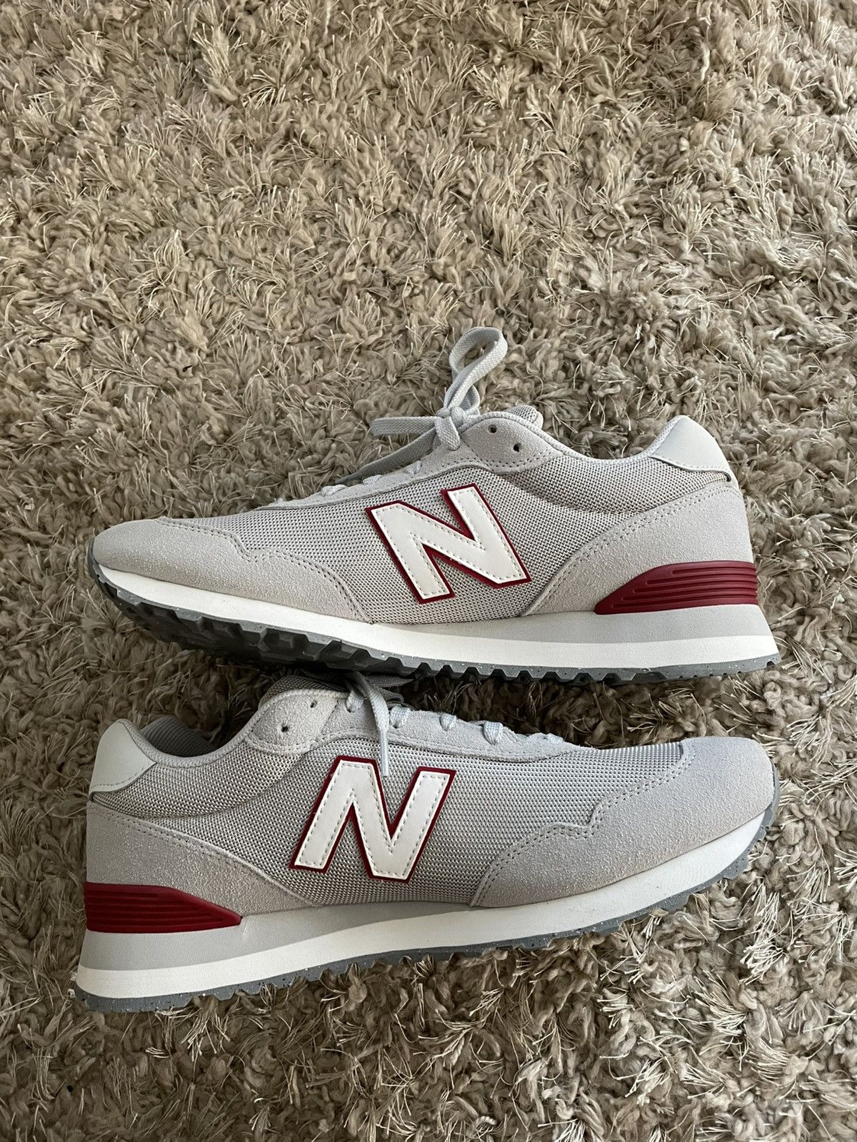 New Balance New Balance 515 Brighton Grey Crimson Size US 13 / EU 46 - 3 Thumbnail