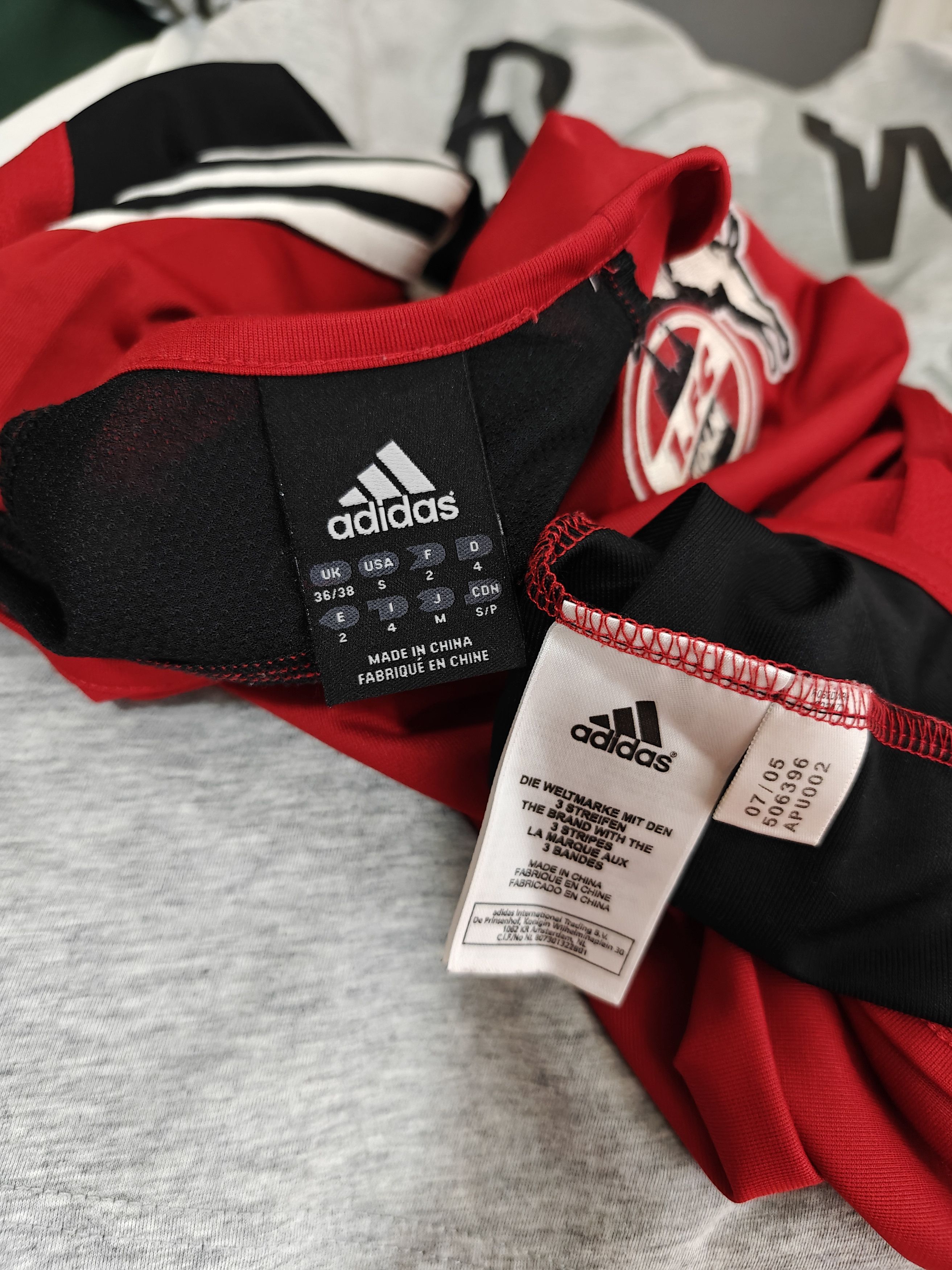 Adidas Adidas FC Koln Football Jersey T-Shirt Red Black S Size US S / EU 44-46 / 1 - 10 Thumbnail