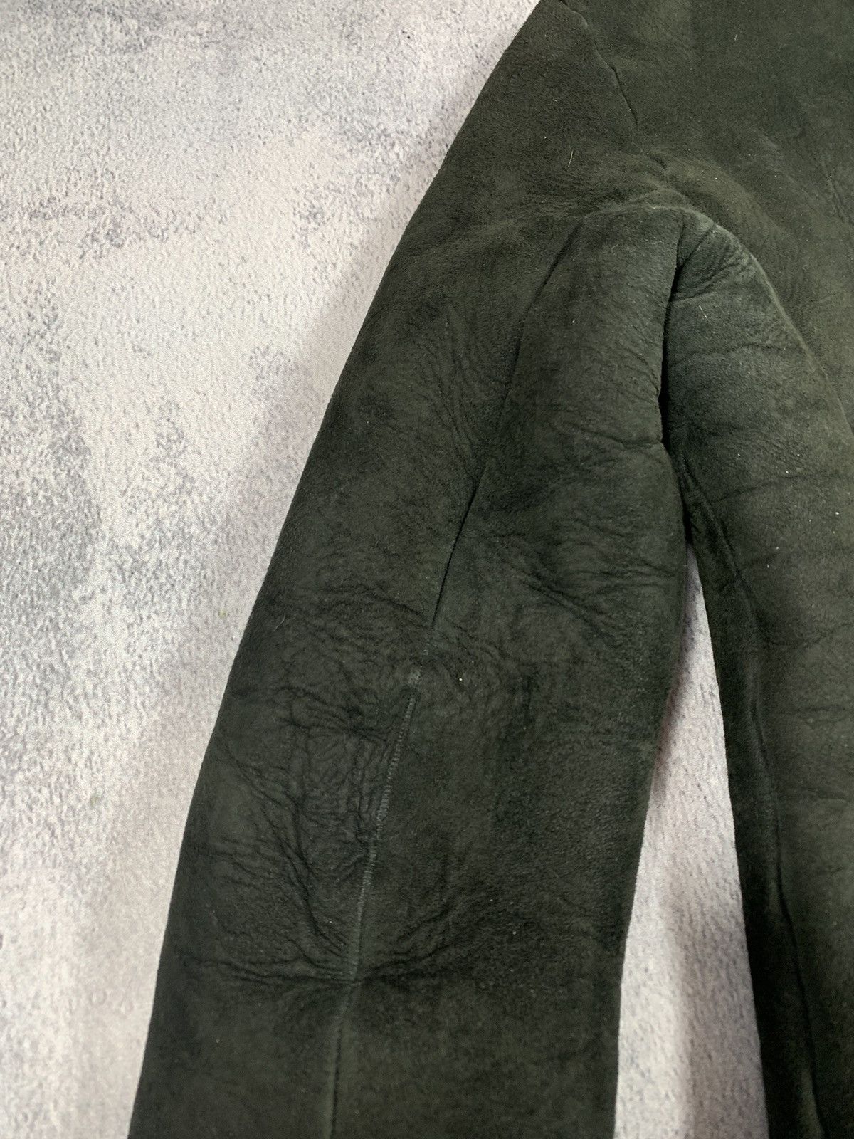 Other Vintage 90s sheepskin cropped hooded b3 coat jacket 00s Size S / US 4 / IT 40 - 7 Thumbnail