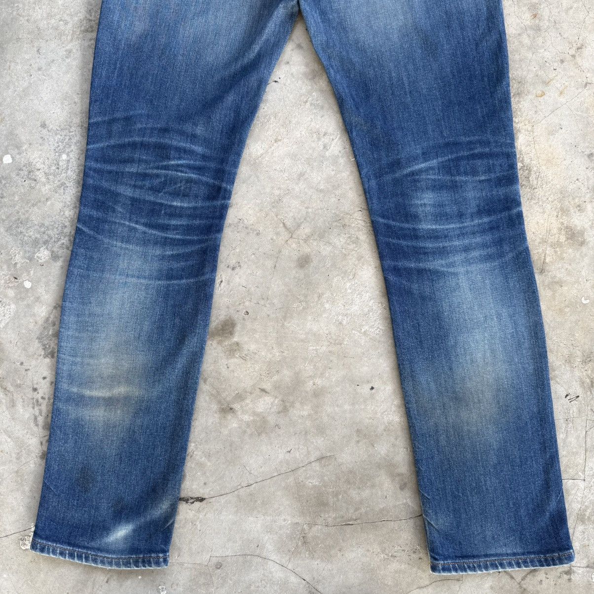 Acne Studios W33x32 Vintage Ance Studio Slim Fit Faded Mud Wash Denim Size US 33 - 12 Thumbnail