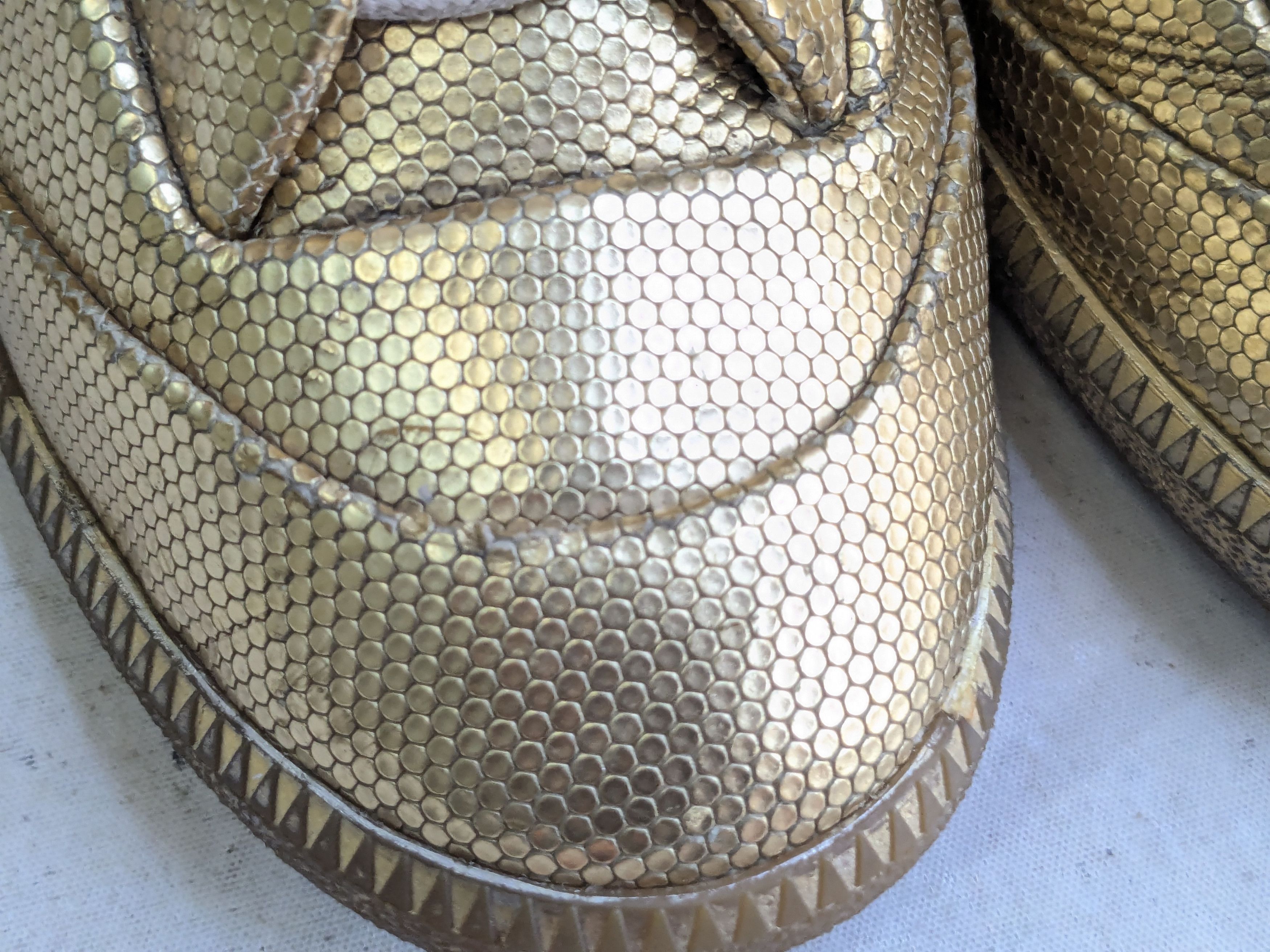 Maison Margiela Maison Margiela Future Gold 8 41 Leather High Tops Size US 8.5 / EU 41-42 - 6 Thumbnail