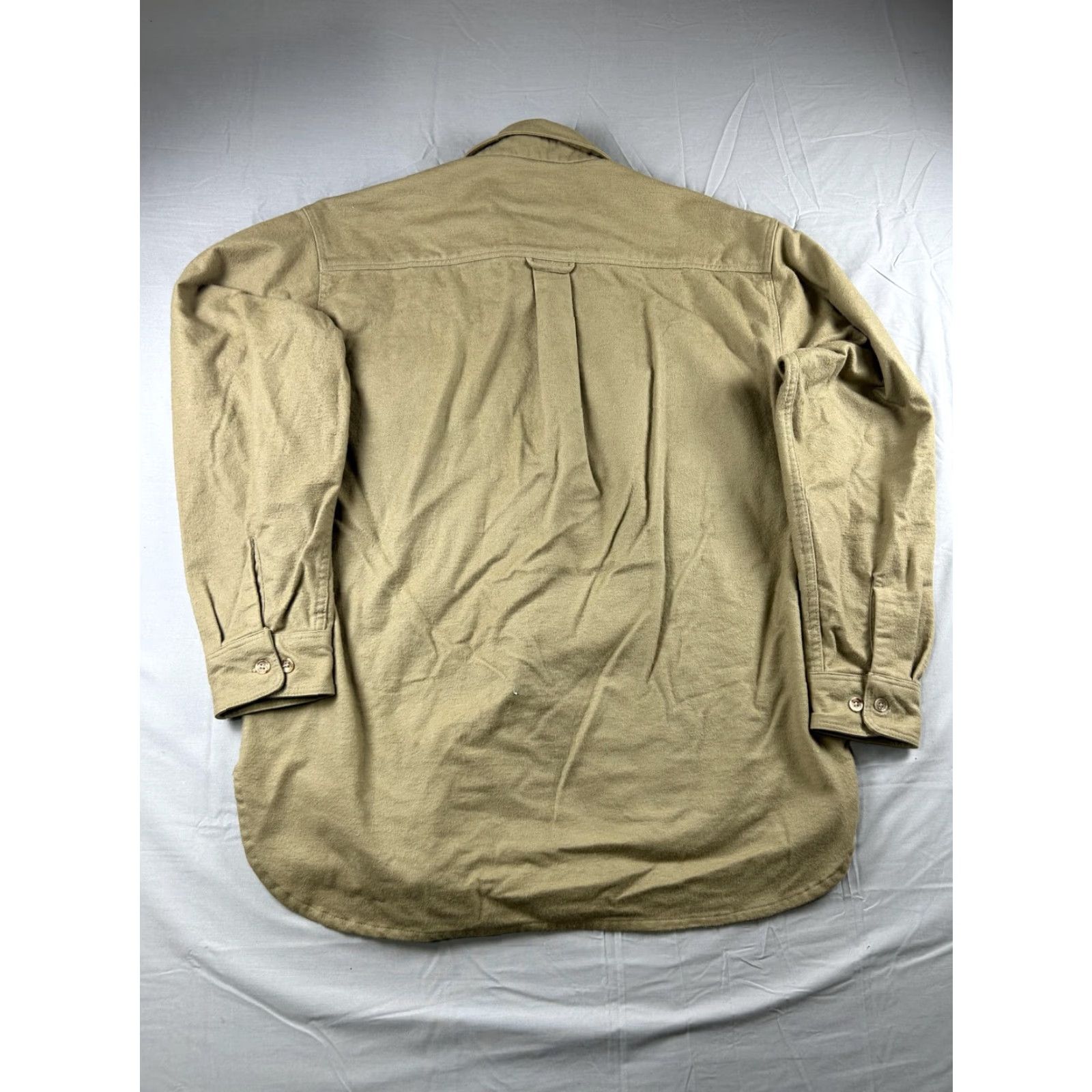 Eddie Bauer VINTAGE Eddie Bauer Shirt Mens Large Beige Flannel Made USA 90S Hunting Bird Embroidered Pockets Button-Up Outdoor Size US L / EU 52-54 / 3 - 3 Thumbnail